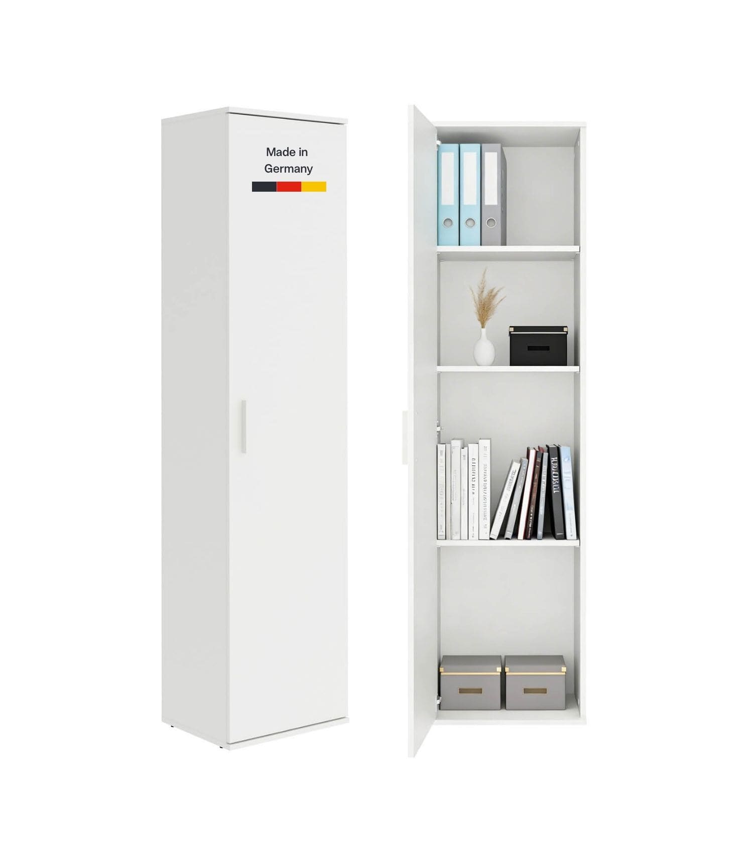Armoire polyvalente étroite 'Der Kompakte'