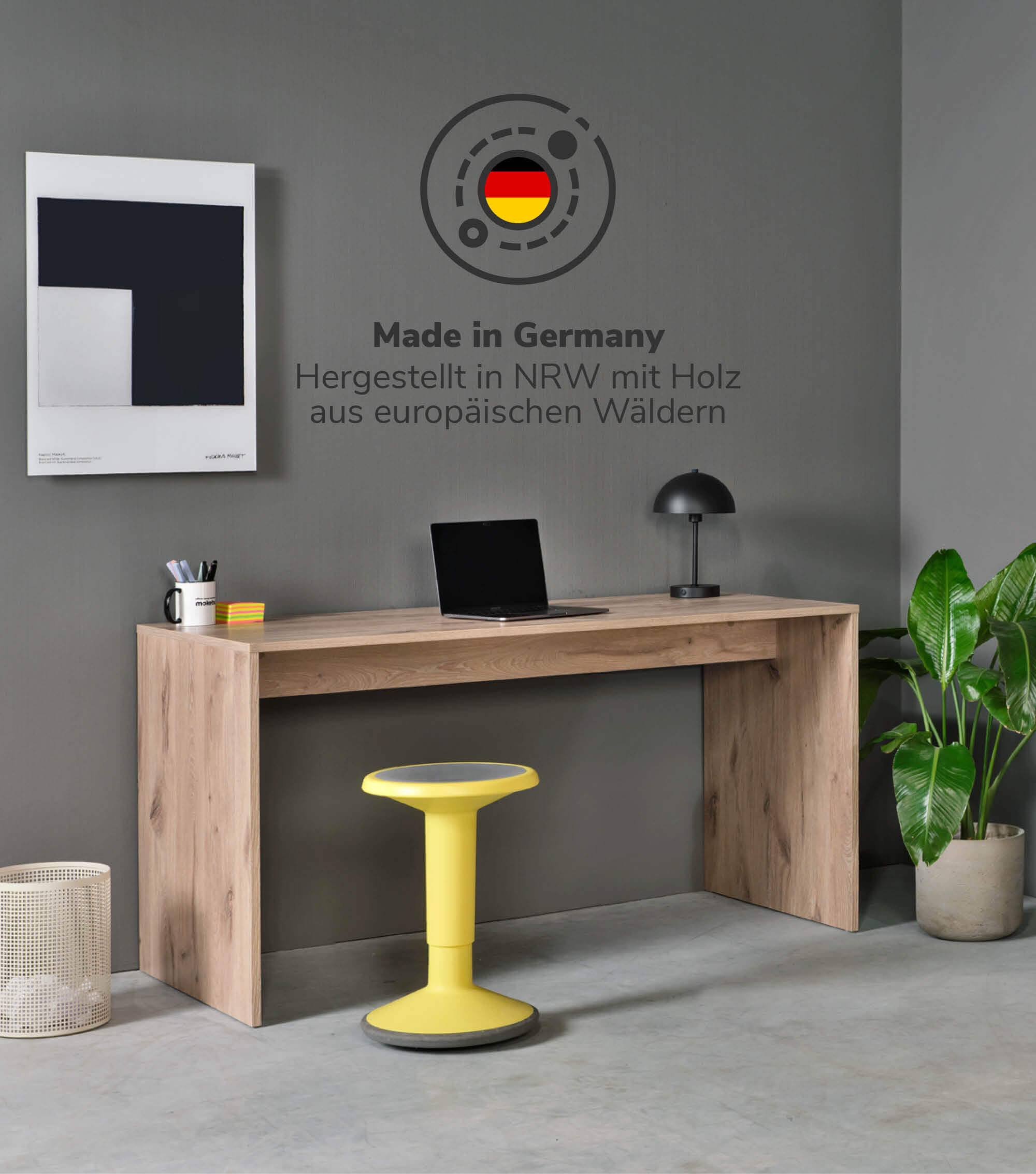 Bureau d'angle, table informatique, bureau pour enfant, table pour ordinateur - mokebo