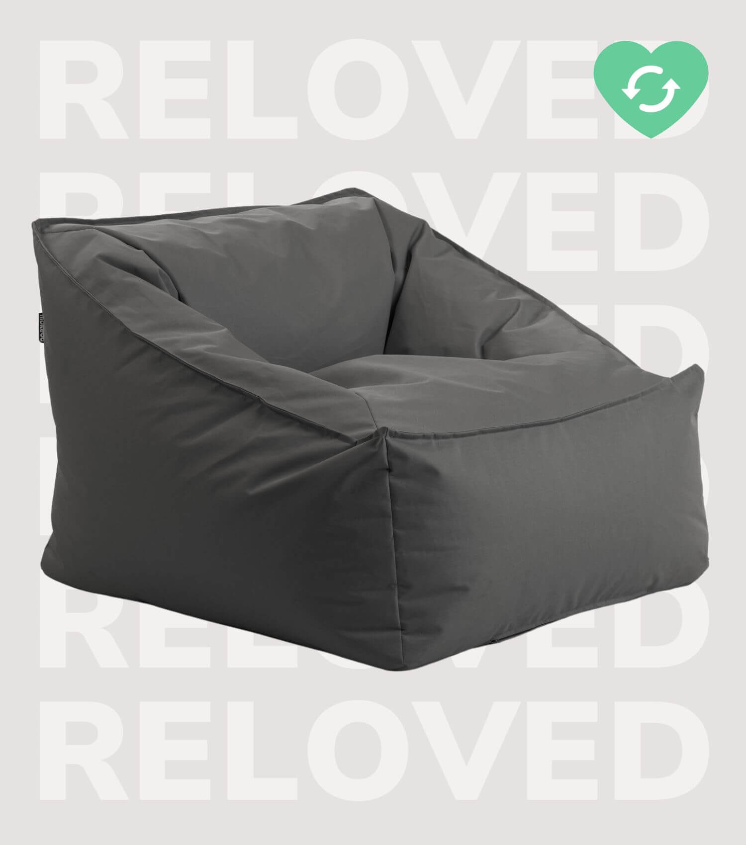Pouf de sol poire Bean Bag Relax Liege Sitzbag Sitzkissen