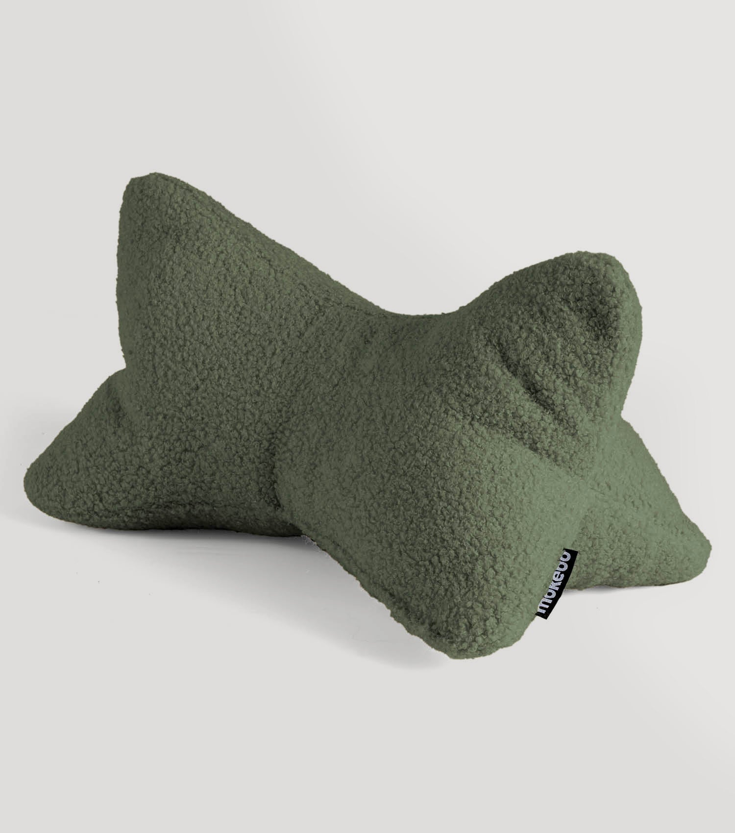 Coussin de lecture en forme d'os pour soutenir le cou et le dos
