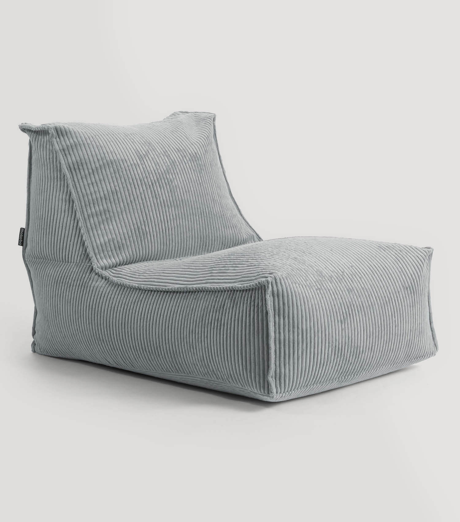 Pouf géant XXL + repose-pieds pour enfants et adultes avec remplissage 'Der Gelassene'