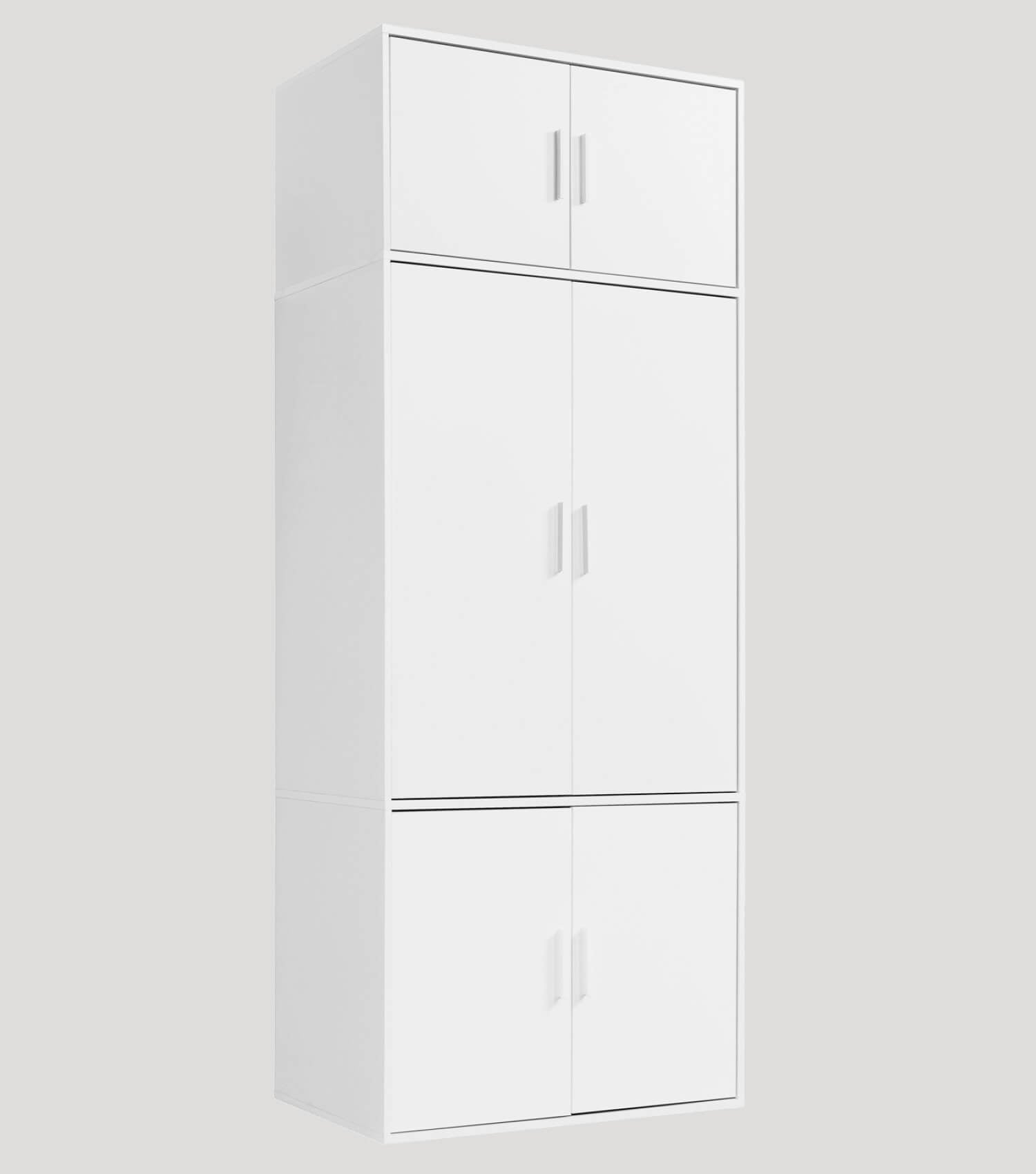 Armoire dressing en bois clair - Schrank