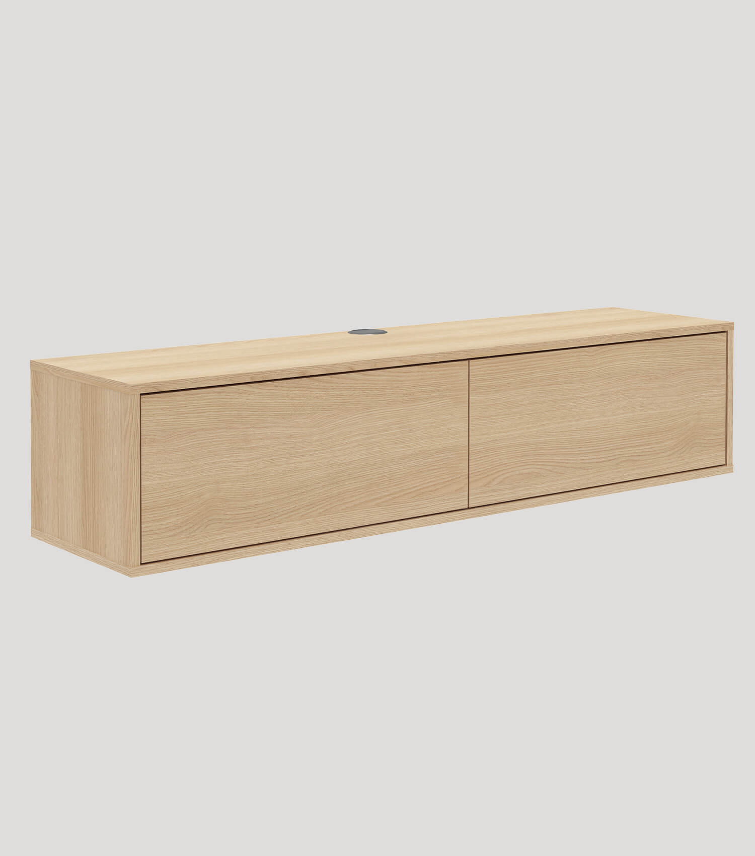 Meuble TV bas acajou, buffet salon, meuble rangement wohnzimmer, commode TV