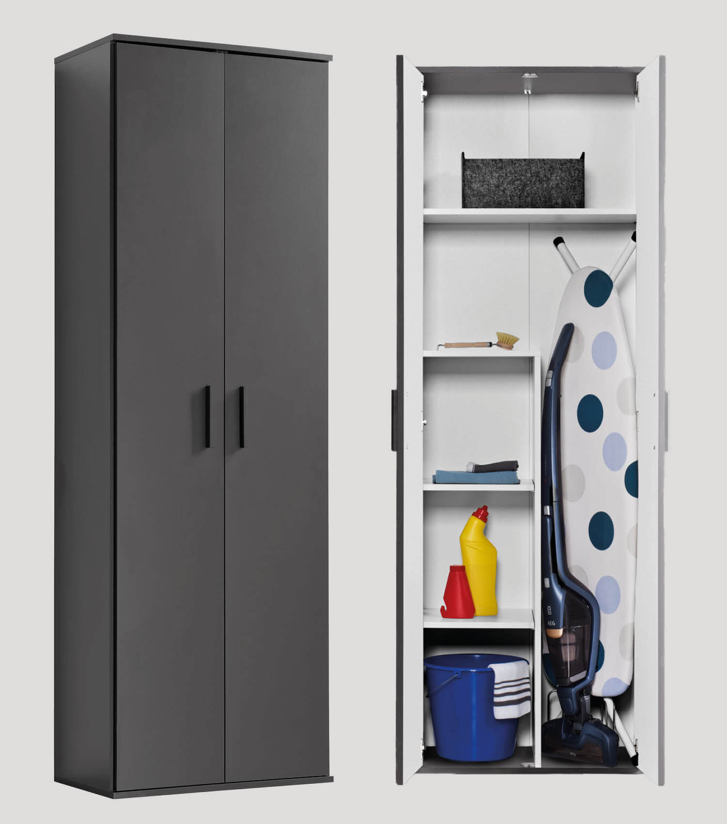 Armoire polyvalente balai schrank placard polyvalent placard couloir placard cuisine