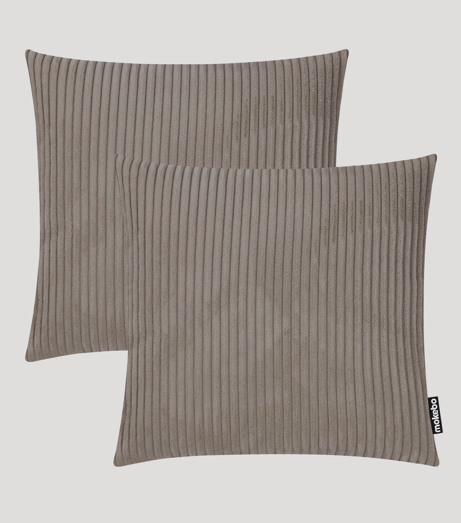 Coussin en velours côtelé pour canapé, coussin de décoration