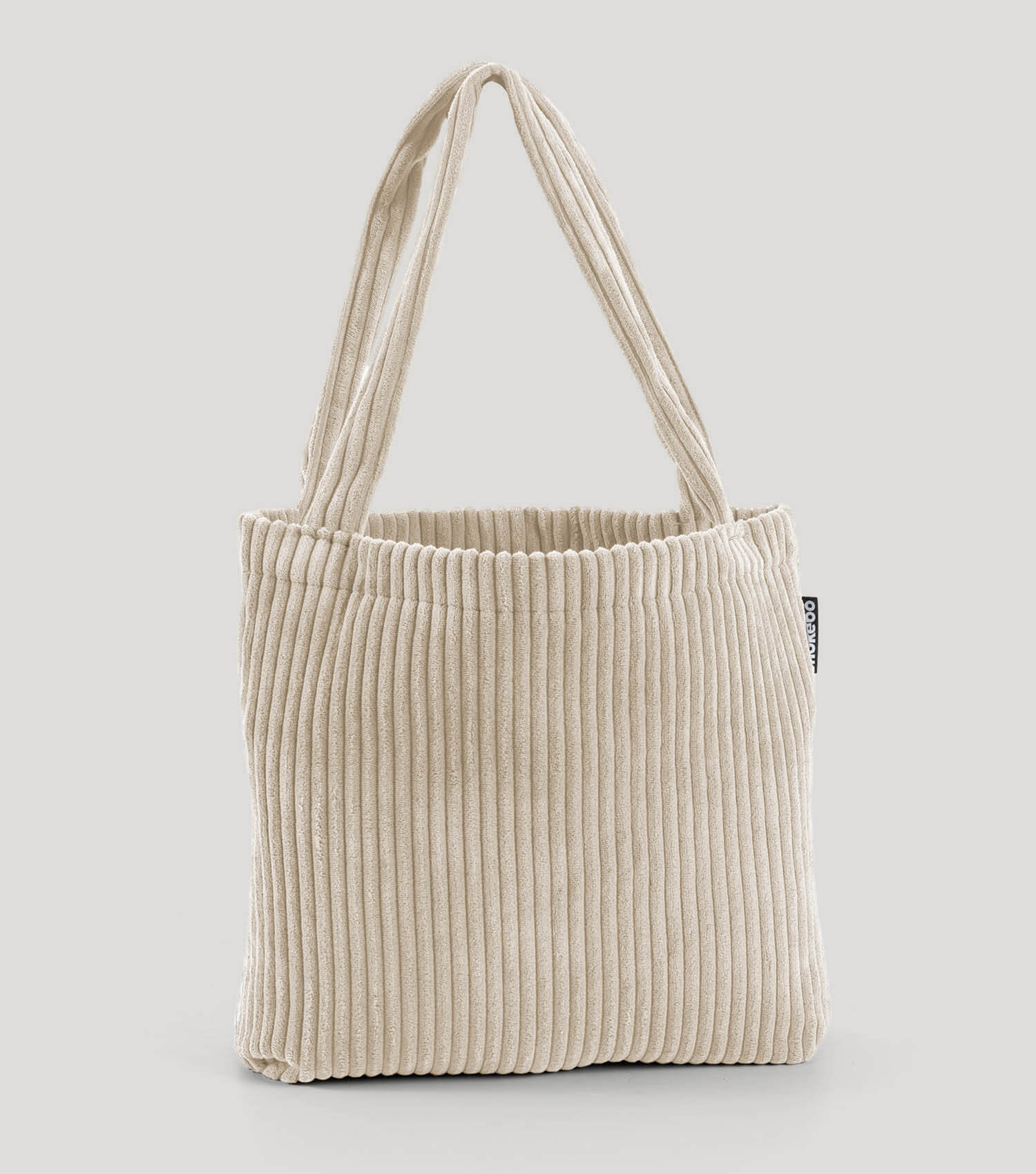 Sac cabas Cord Shopper - sac à main, fourre-tout, sac de courses naturel