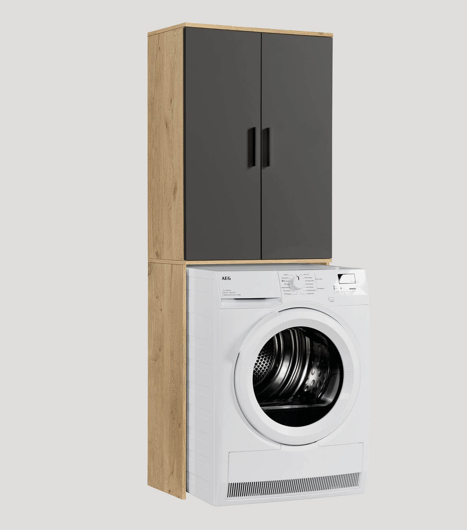 Meuble pour lave-linge, armoire suspendue, étagère au-dessus des toilettes, meuble de rangement salle de bain Überbau