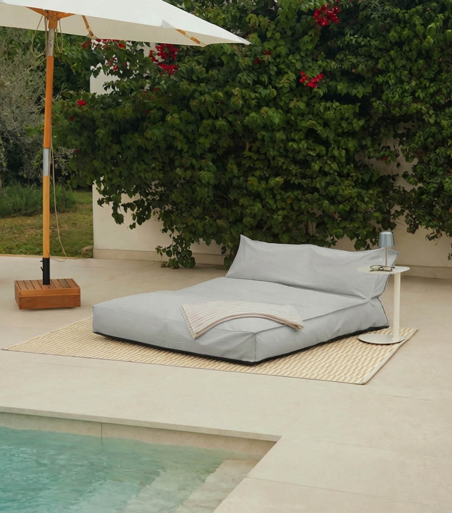 Méridienne d'extérieur Daybed Gartenliege ou Relaxliege