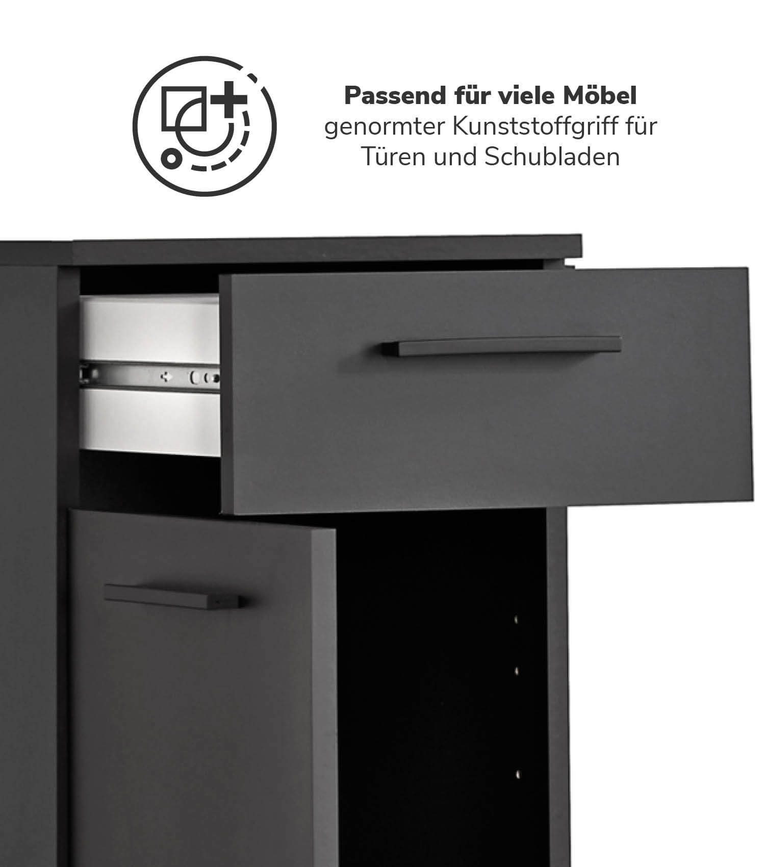 Poignée de meuble, poignée d'armoire, poignée de porte, poignées de meuble, poignées de tiroir