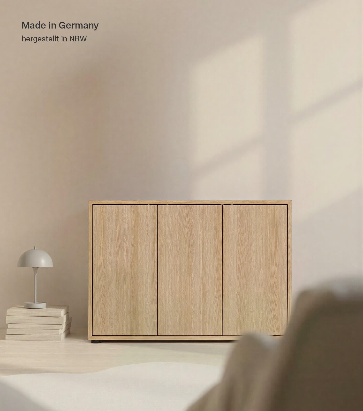 Commode meuble de rangement buffet bas pour salon cuisine chambre