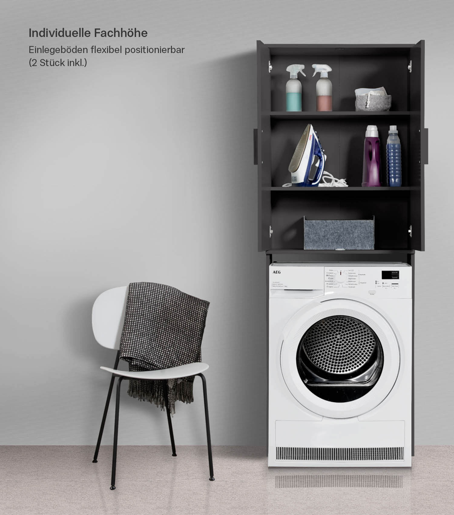 Armoire lave-linge meuble haut toilettes étagère salle de bain meuble haut