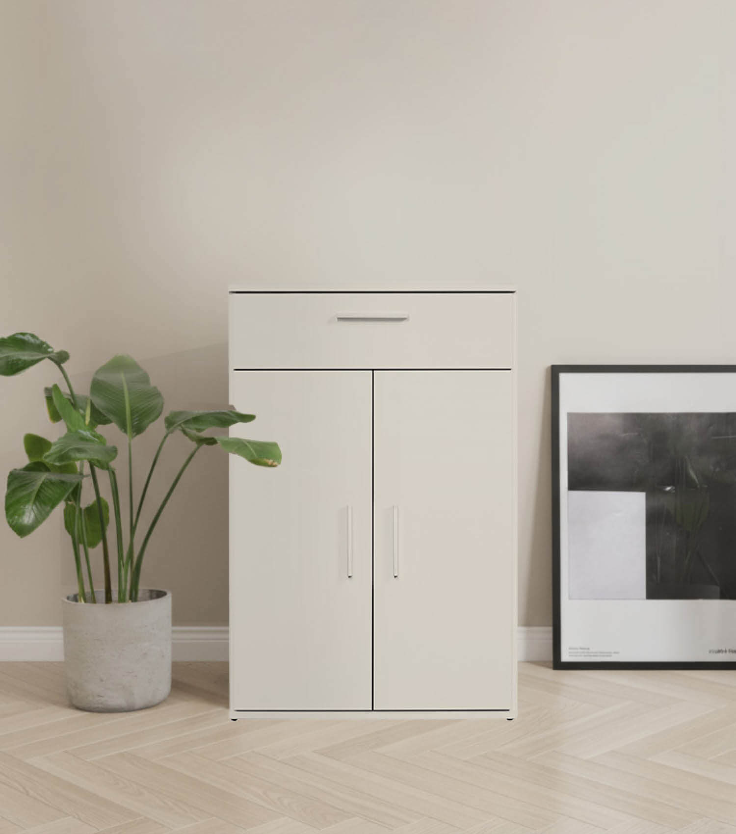 Armoire multifonctionnelle + tiroirs 'Der Praktische' meuble de rangement chaussures