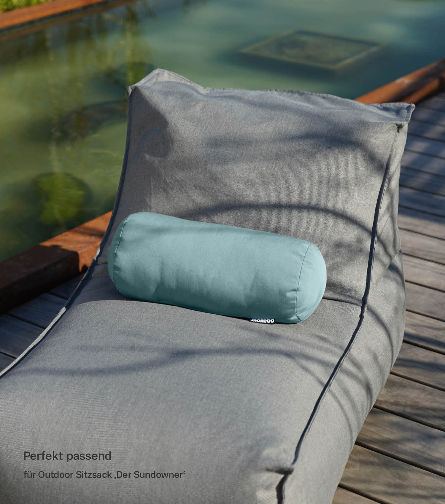 Coussin de nuque d'extérieur résistant aux intempéries imperméable
