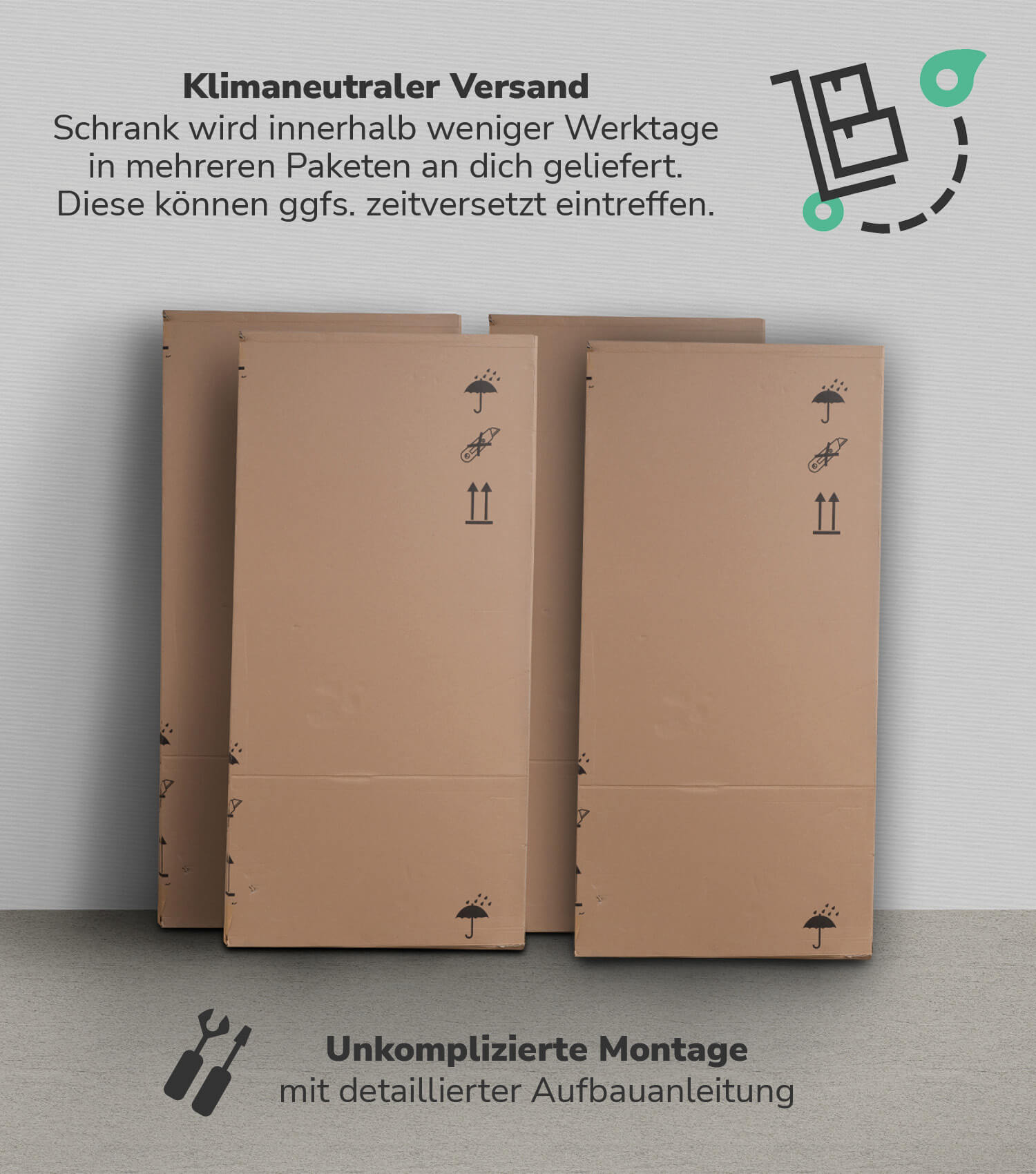 Armoire de rangement chambre couloir - Kleiderschrank Garderobenschrank Schlafzimmerschrank Flurschrank