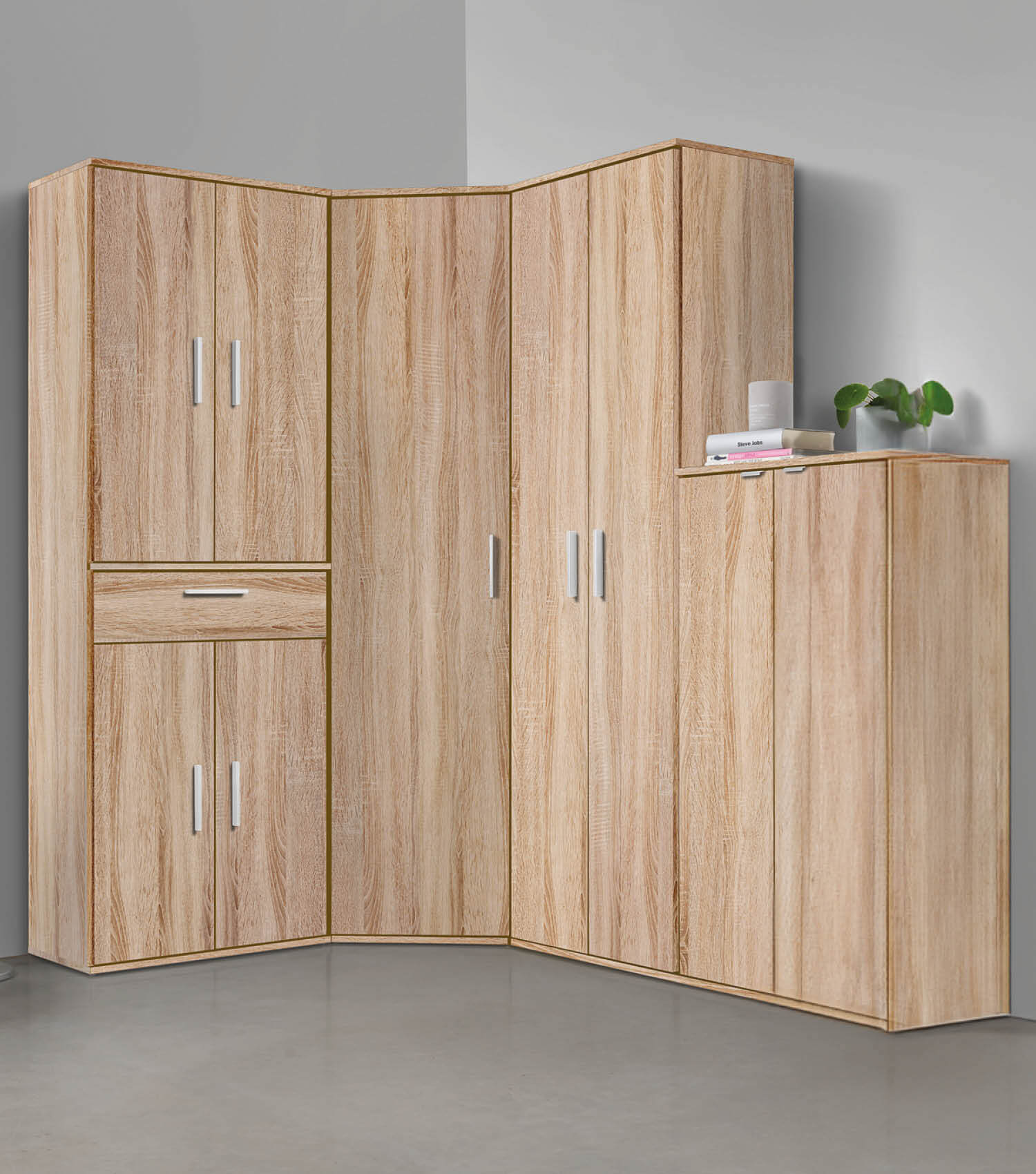 mokebo® 'Der Schlanke' armoire polyvalente classeur Fabrication allemande