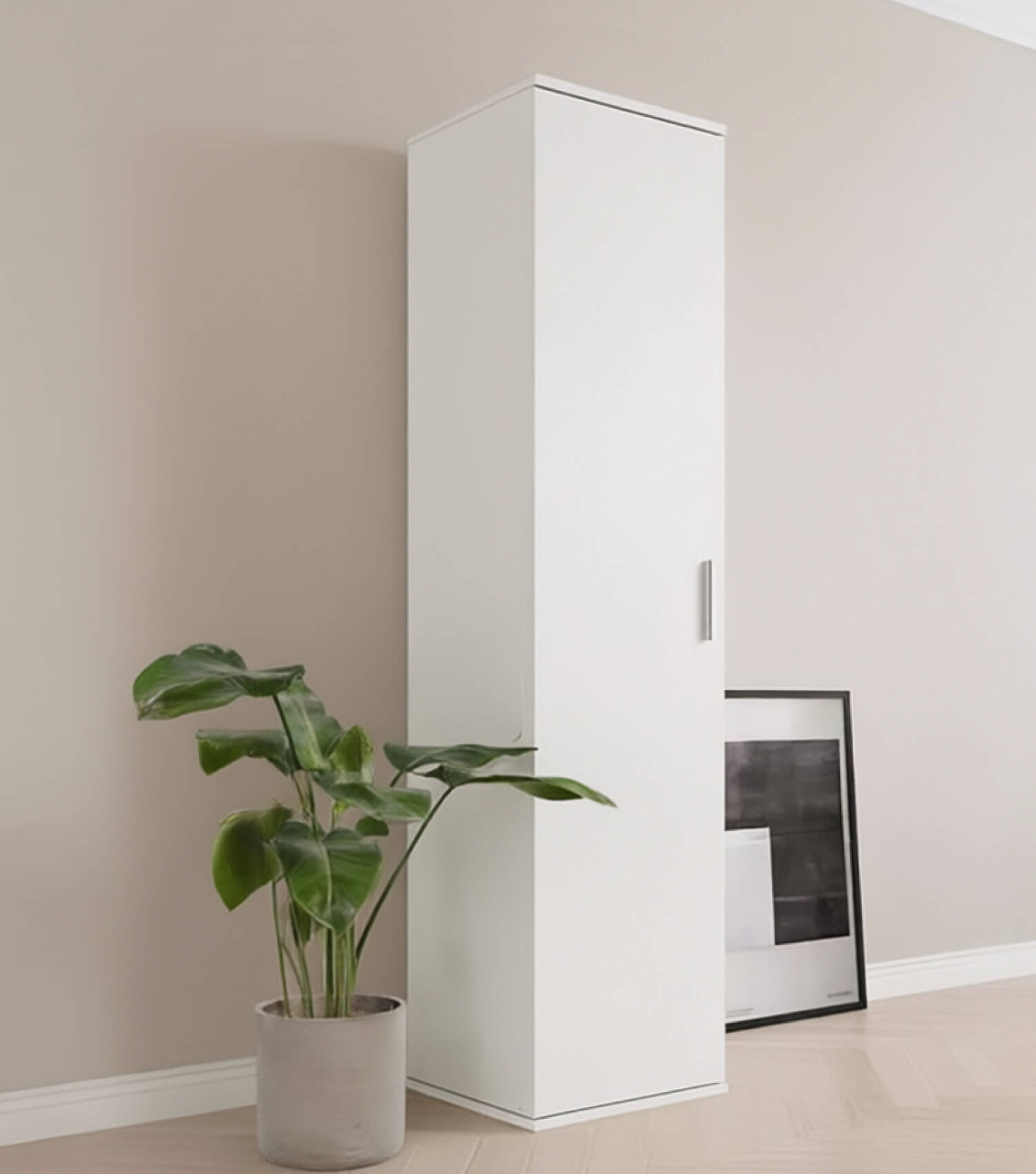 Armoire de rangement étroite, placard de nettoyage, armoire multifonction, armoire d'entrée, armoire de cuisine