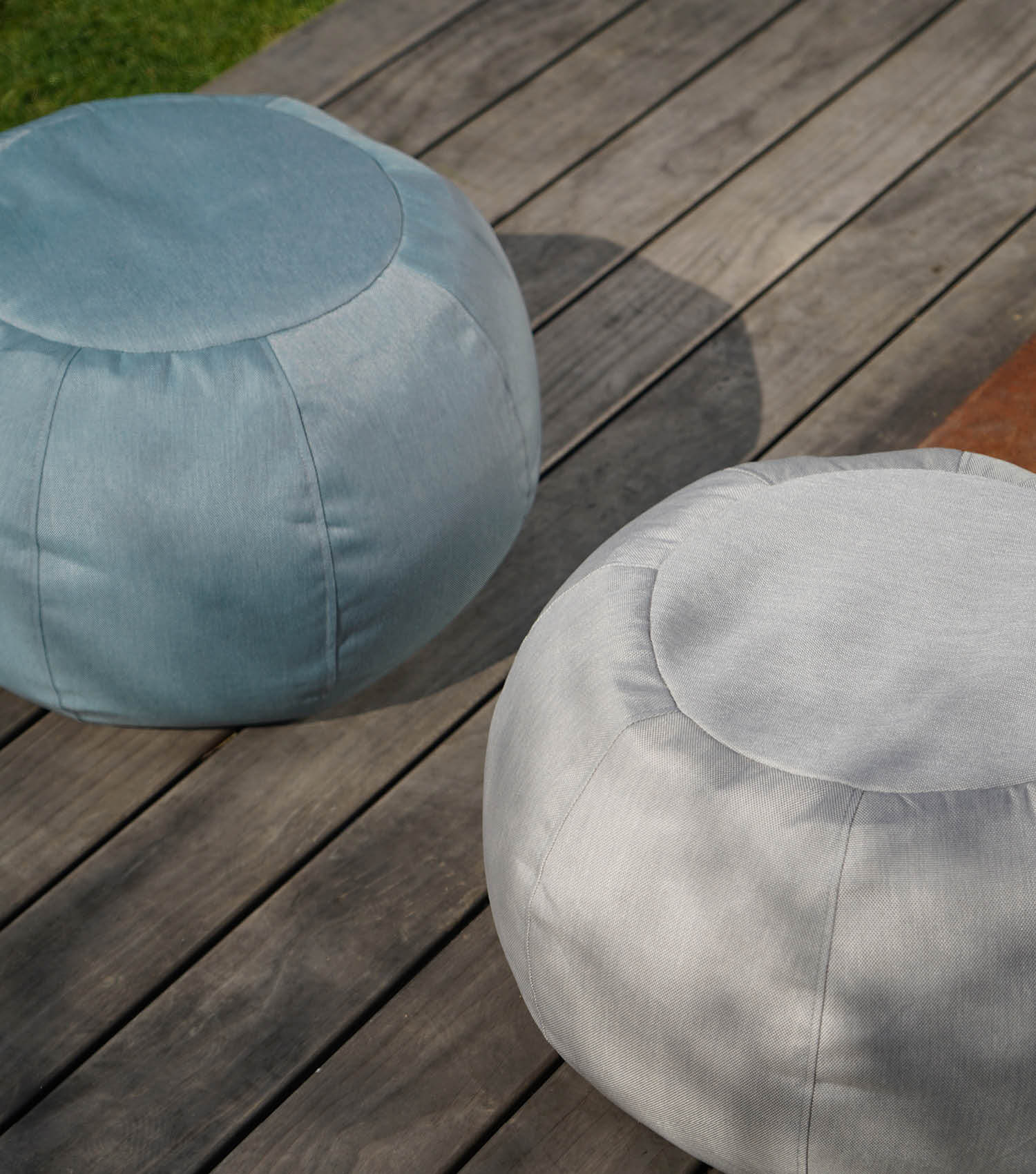 Pouf de jardin extérieur pouf d'assise mobilier de jardin tabouret
