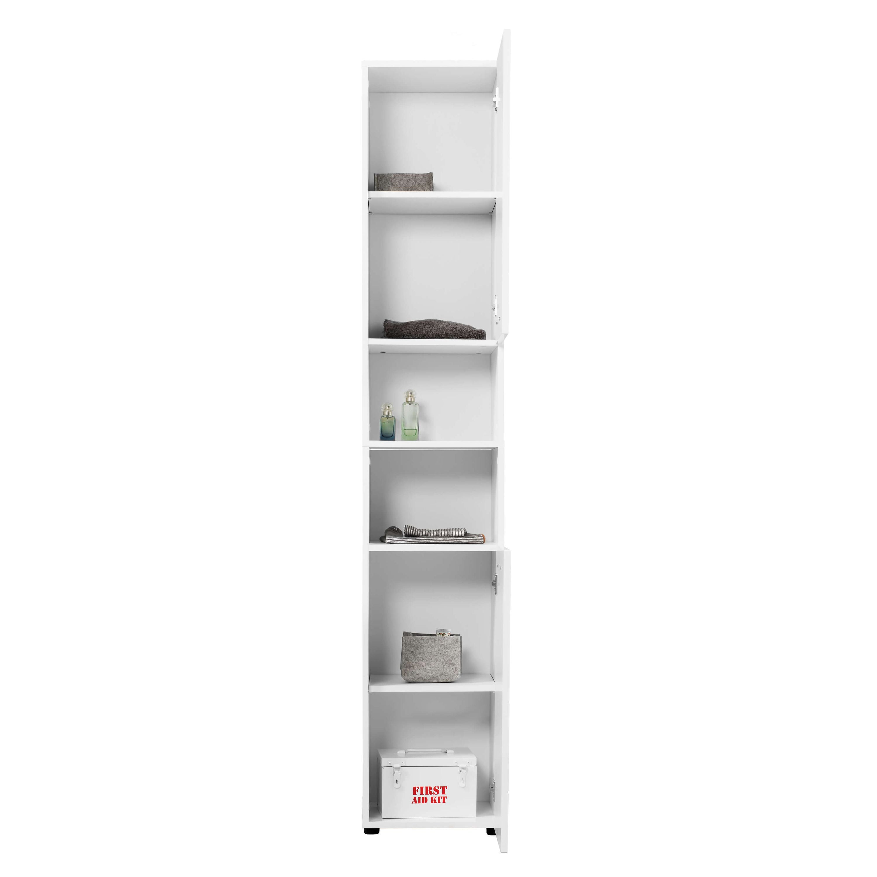 Armoire de salle de bain haute Badezimmerschrank Badschrank Badezimmerregal Schrank