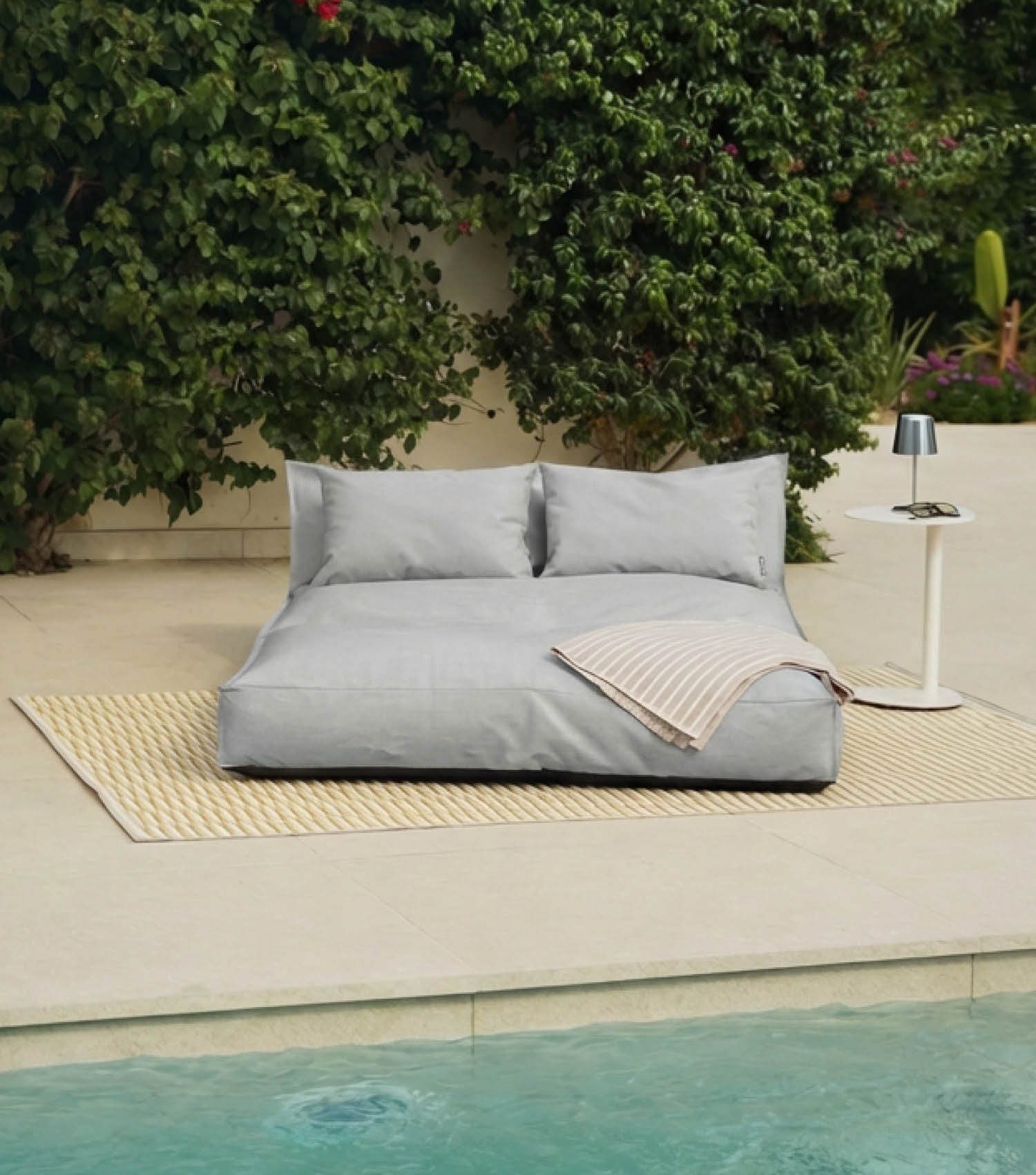 Méridienne d'extérieur Daybed Gartenliege ou Relaxliege