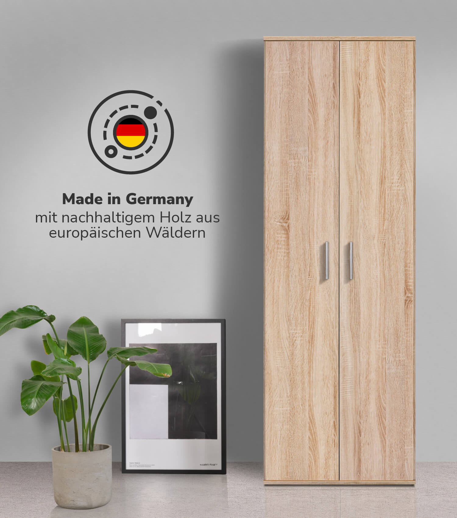 Armoire polyvalente meuble de rangement chaussures vestiaire couloir