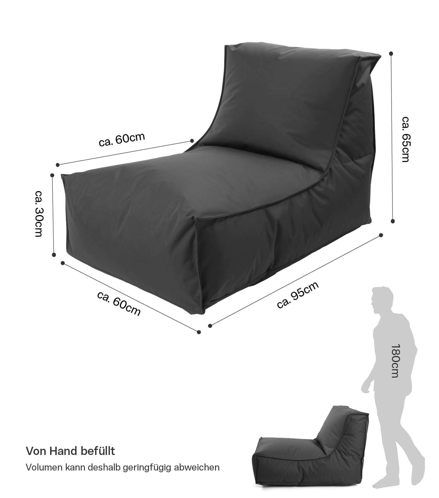 Fauteuil poire pouf sol relax Bean Bag transat pouf assis