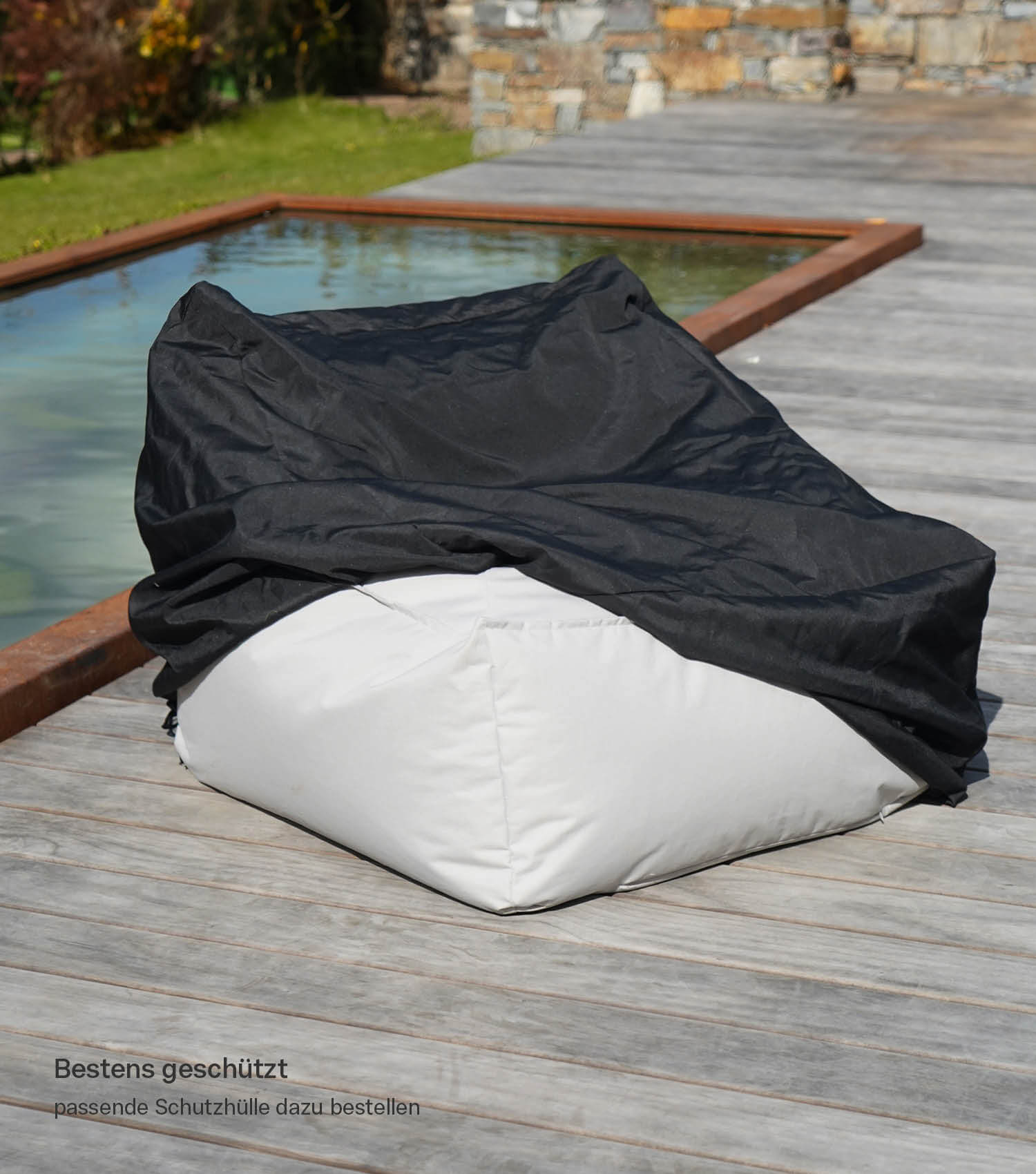 Pouf de sol Sitzbag Relaxliege Bean Bag Liege Sitzkissen