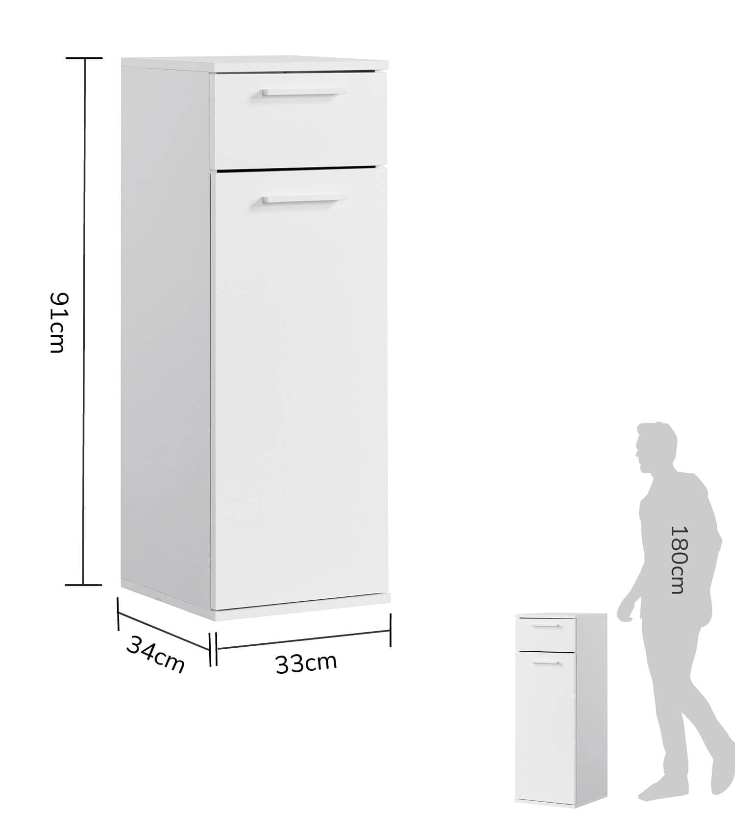 Petite armoire salle de bain, meuble rangement salle de bain, armoire salle de bain, meuble d'appoint, étagère salle de bain