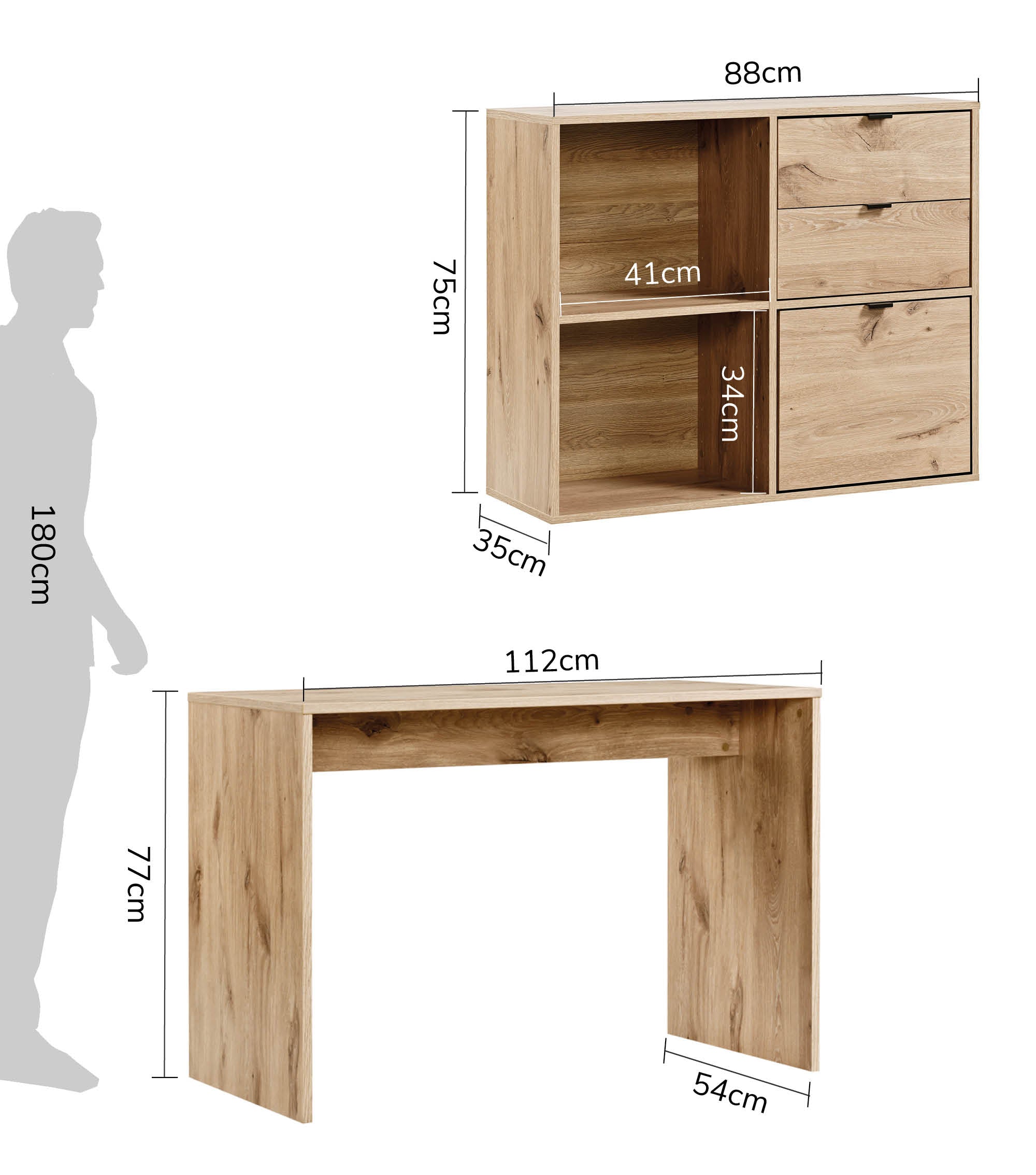 Bureau d'angle, bureau informatique, bureau pour enfant, table informatique