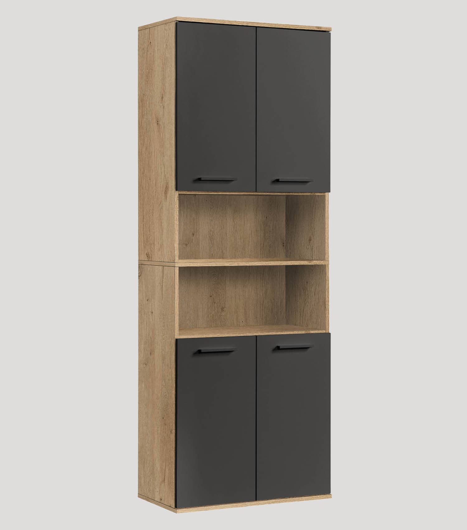 Bad-Hochschrank Badezimmerschrank Badschrank Badezimmerregal Schrank