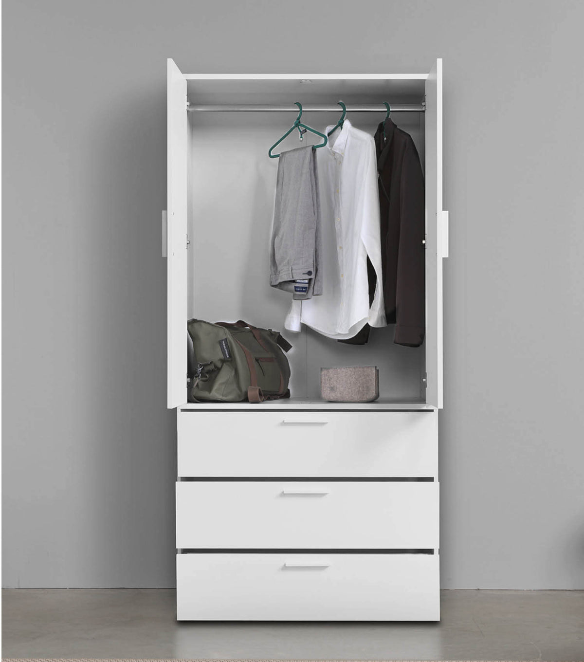Kleiderschrank Garderobenschrank Schlafzimmerschrank Flurschrank