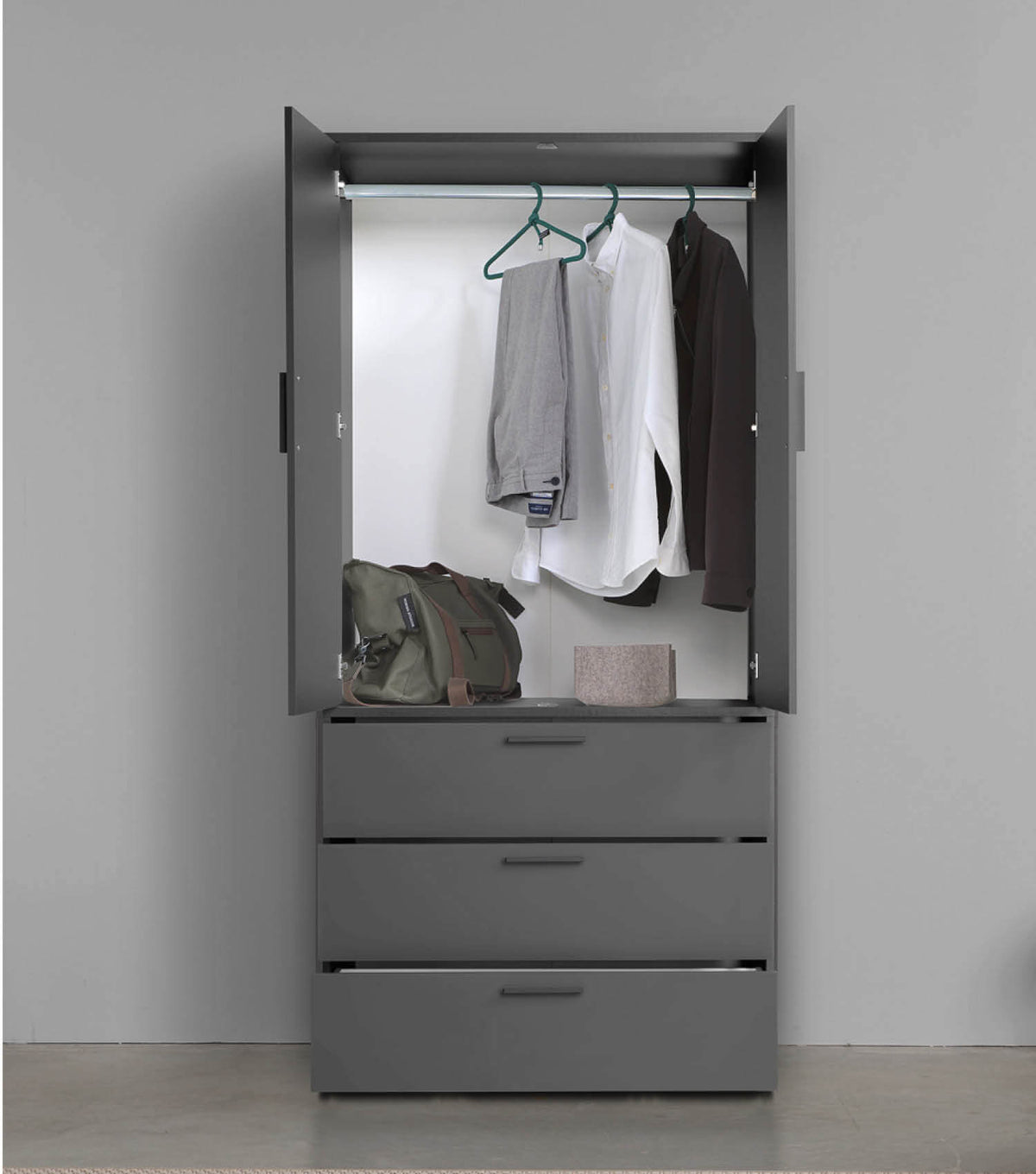 Kleiderschrank Garderobenschrank Schlafzimmerschrank Flurschrank