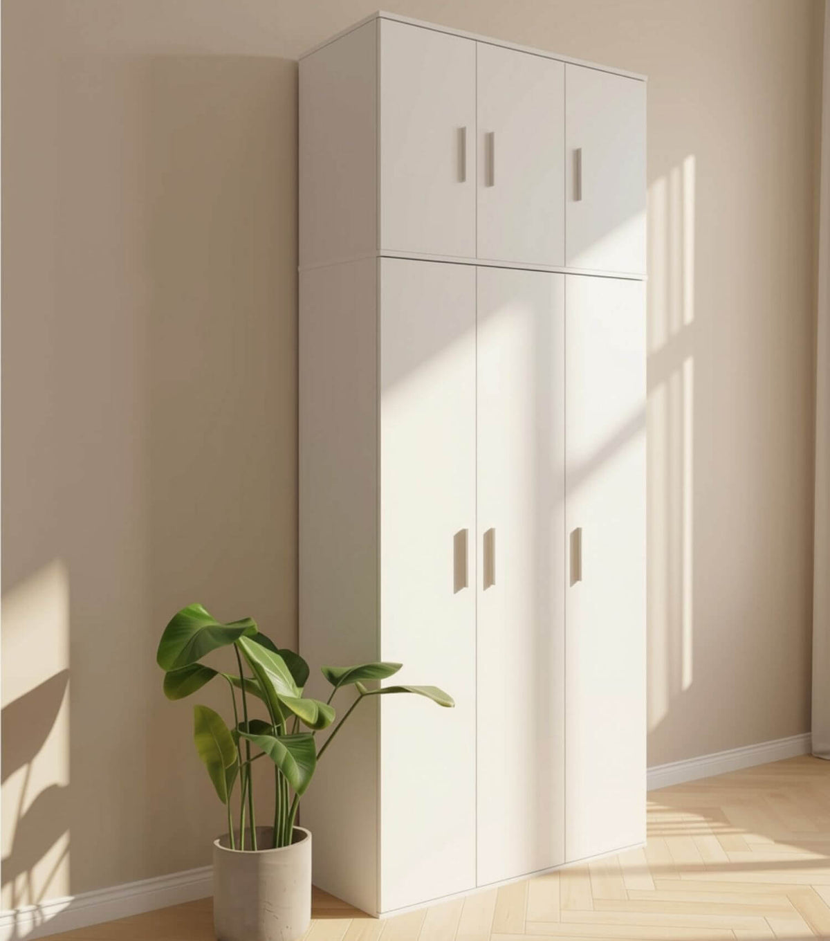 Armoire polyvalente 'Trio' armoire de ménage armoire à balais armoire de rangement