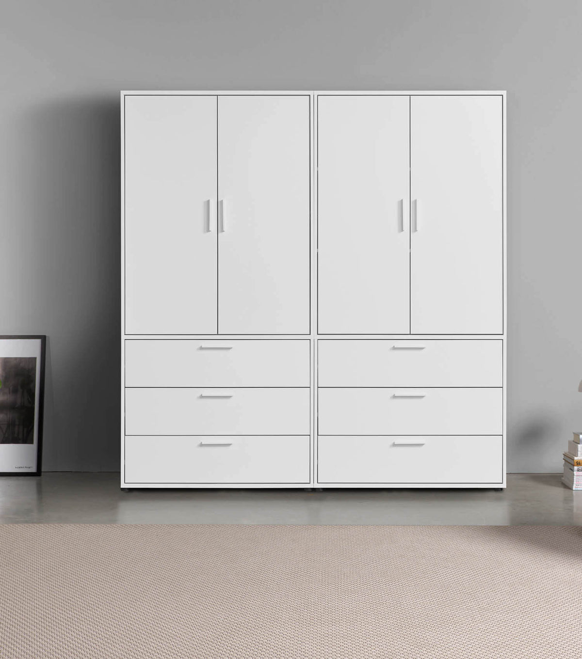 Kleiderschrank Garderobenschrank Schlafzimmerschrank Flurschrank