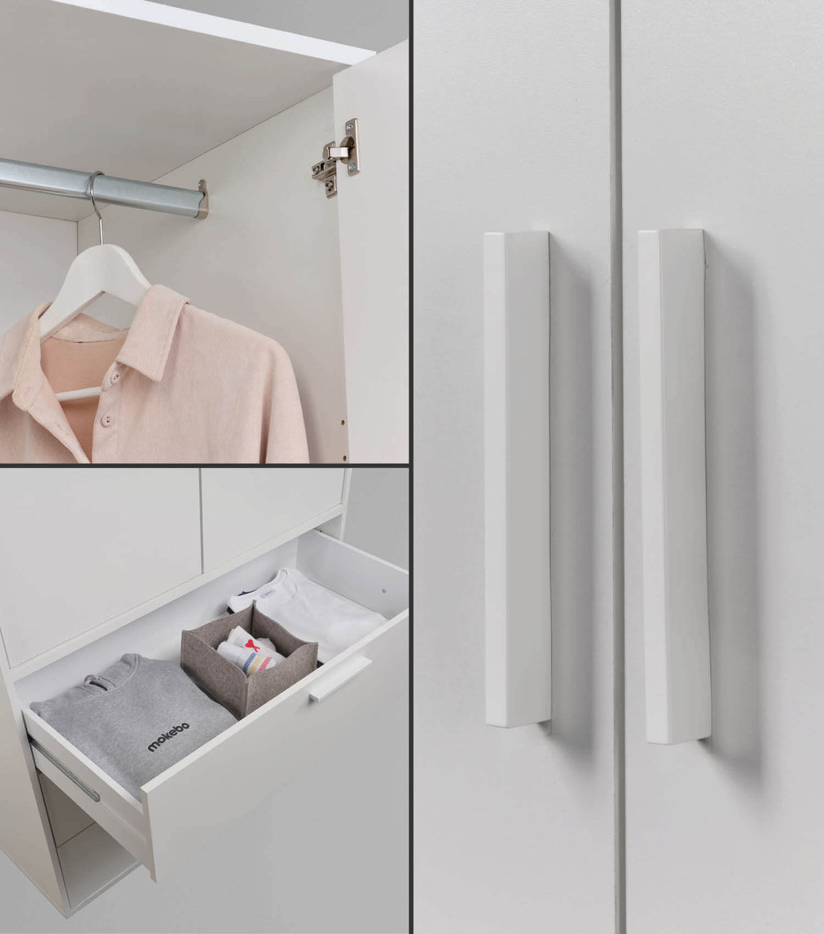 Kleiderschrank Garderobenschrank Schlafzimmerschrank Flurschrank