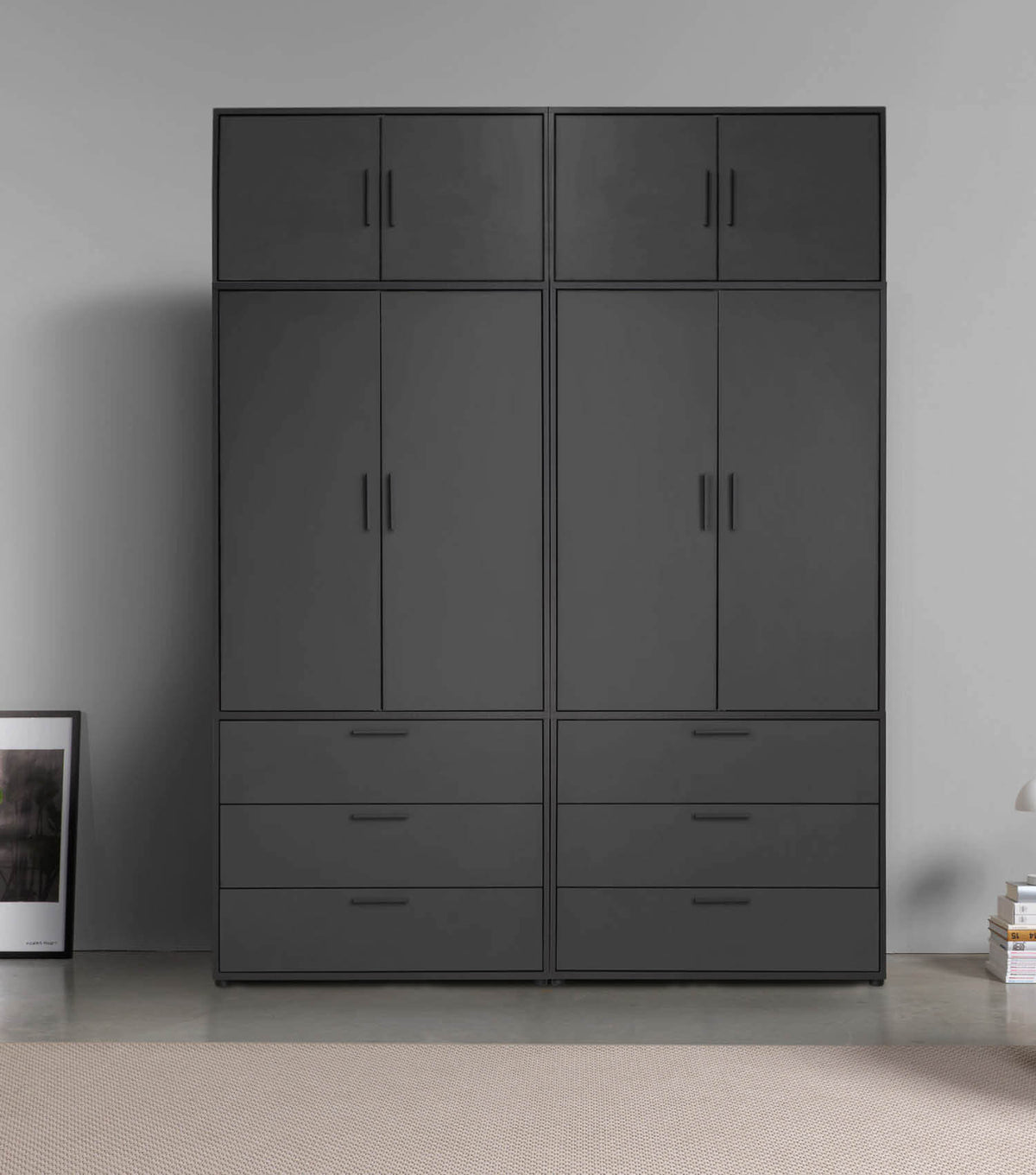 Kleiderschrank Garderobenschrank Schlafzimmerschrank Flurschrank