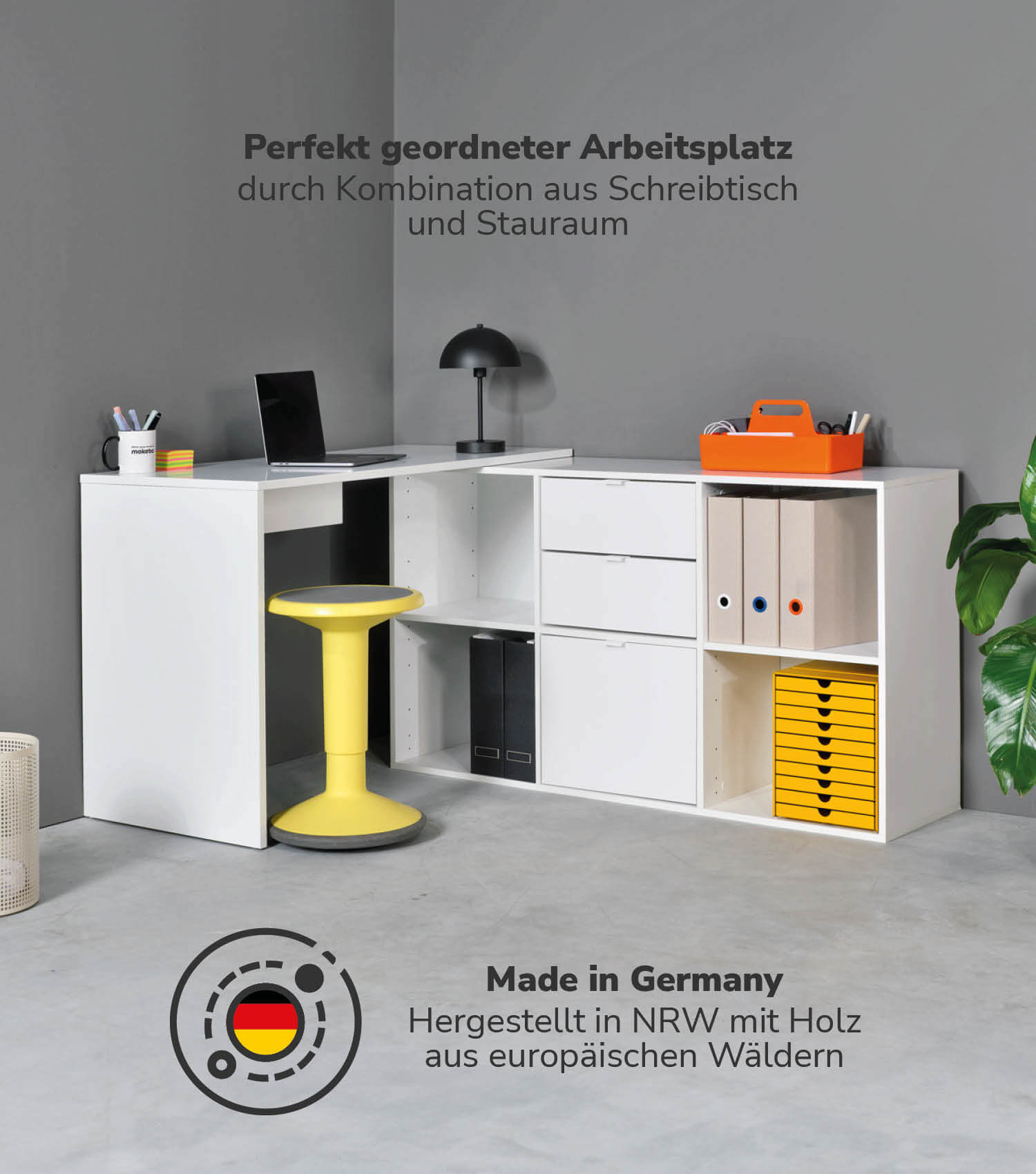 Bureau d'angle informatique pour enfant, table d'ordinateur