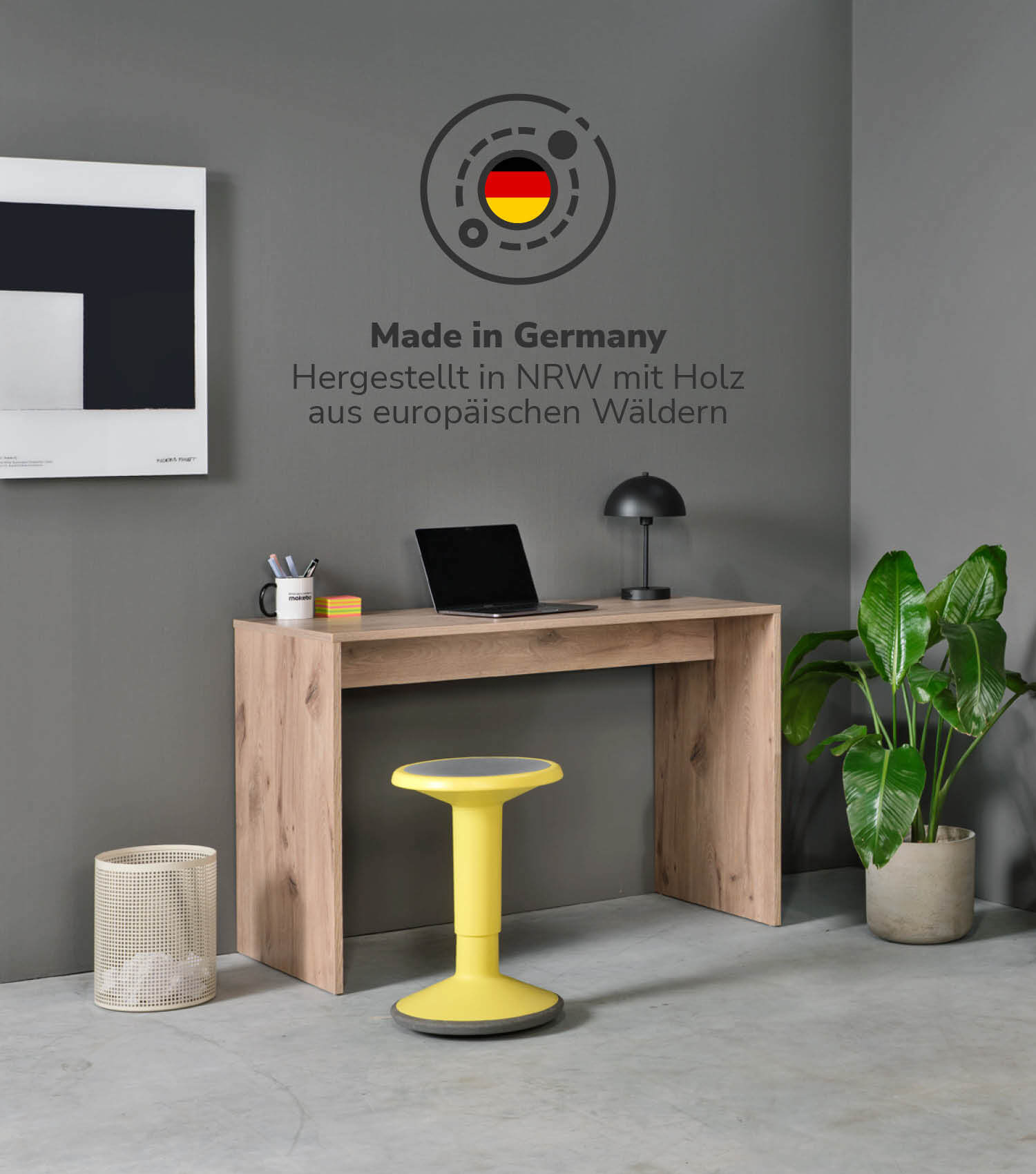 Bureau d'angle - table informatique pour enfant - plateau de travail