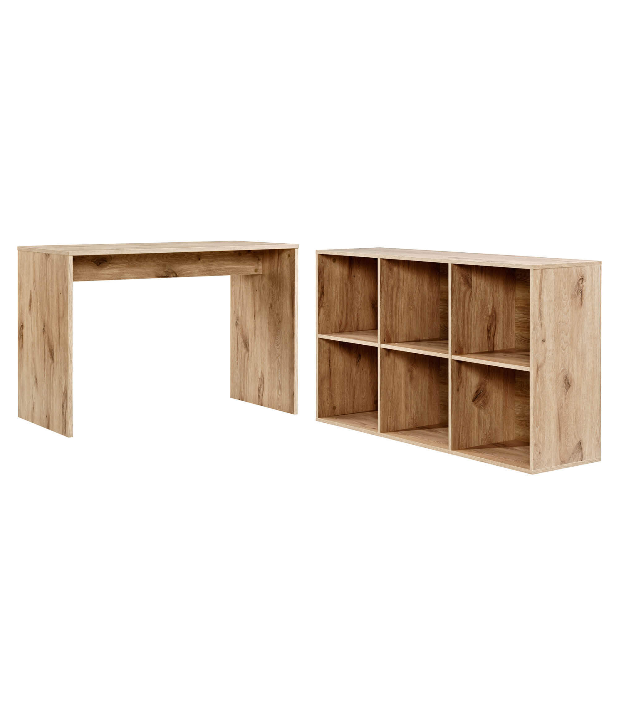 Bureau d'angle avec plateau de travail pour ordinateur, idéal comme bureau pour enfants