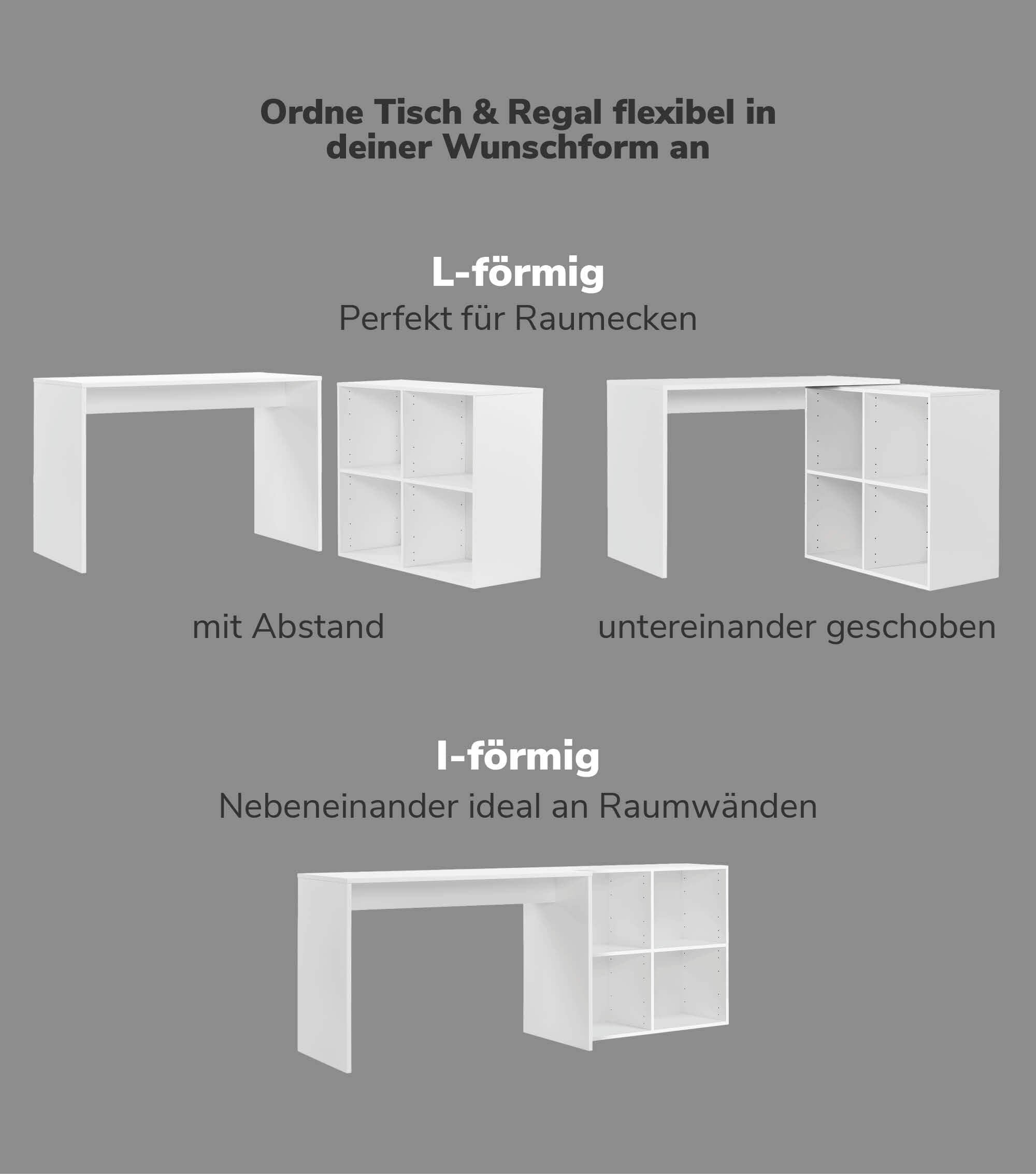Bureau d'angle pour ordinateur, bureau pour enfant, table de travail