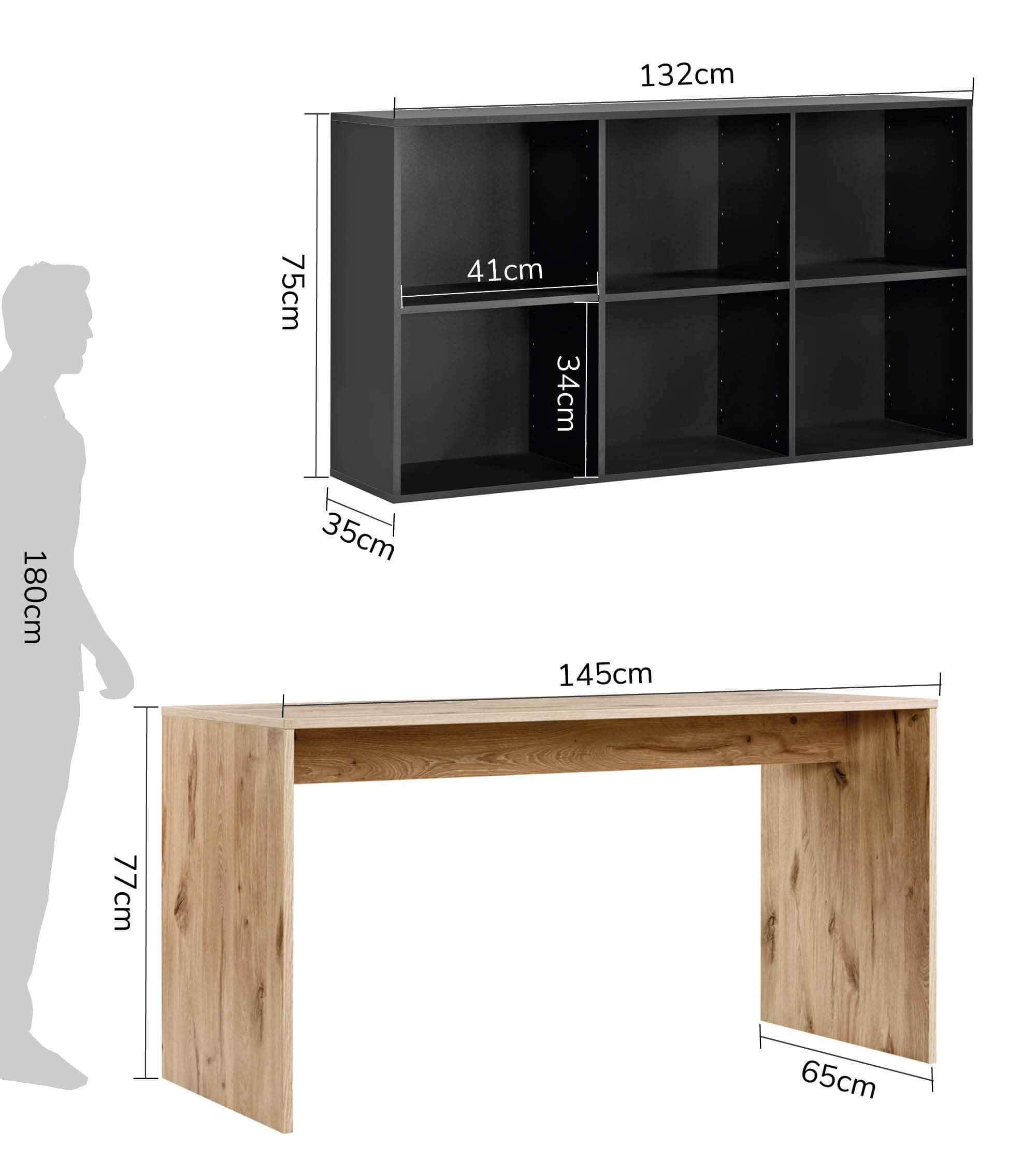 Bureau d'angle en bois pour enfant avec plateau de travail spacieux