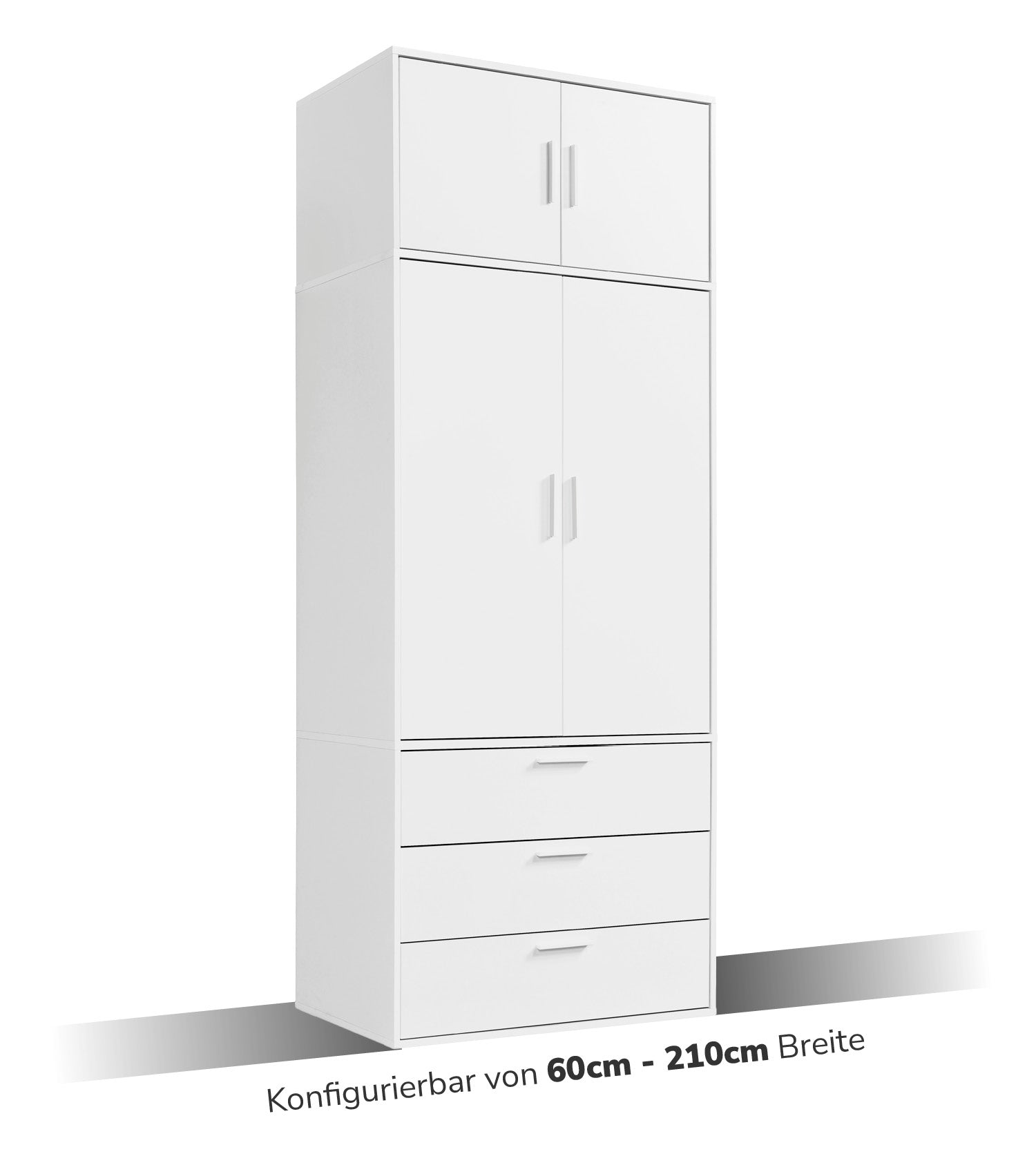 Armoire de rangement de plafond à plancher 'Der Grenzenlose'
