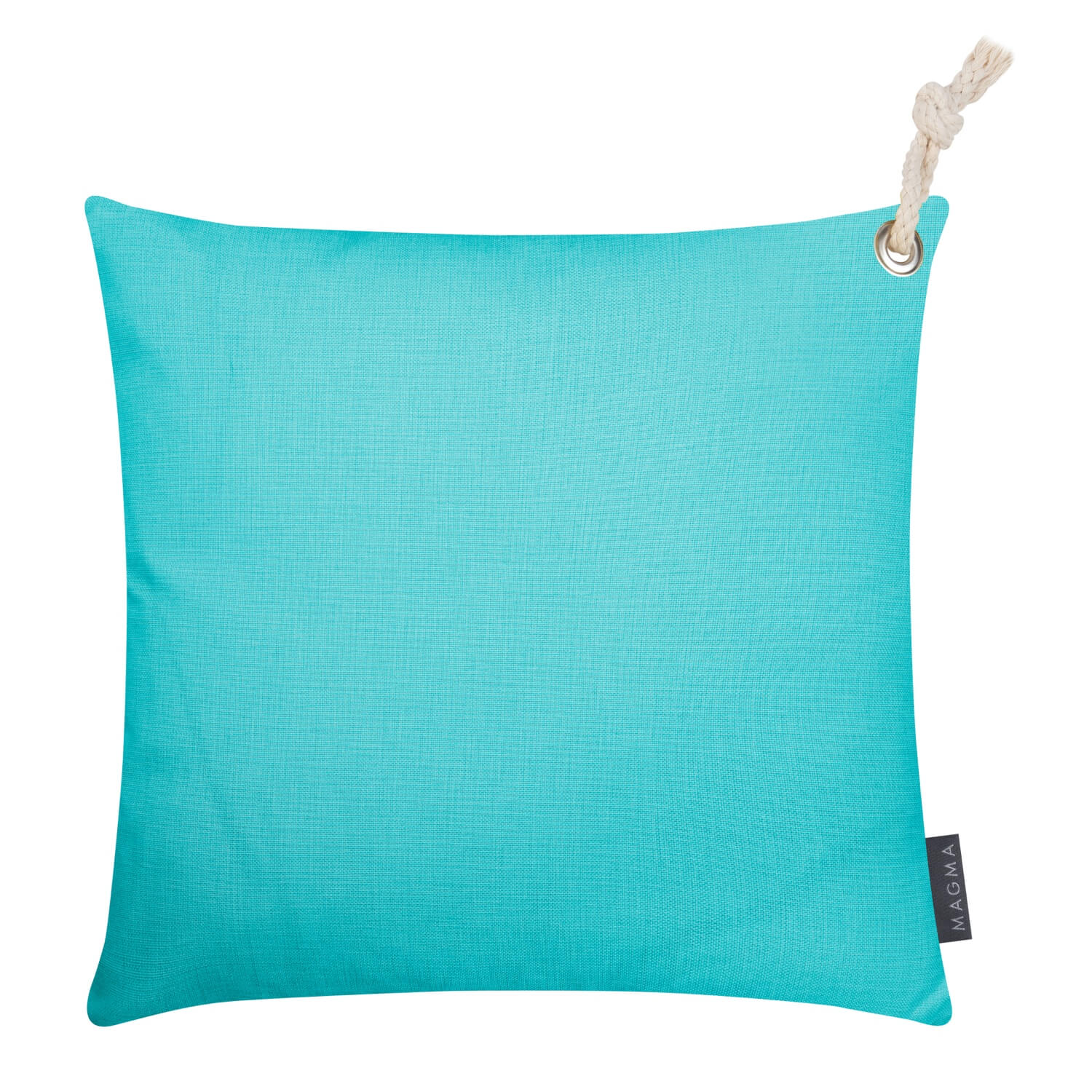 Housse de coussin d'extérieur ‘Der Maritime’ avec boucle 40x40 ou 30x50 #sku_PI6Capri-032tuerkis-40x40