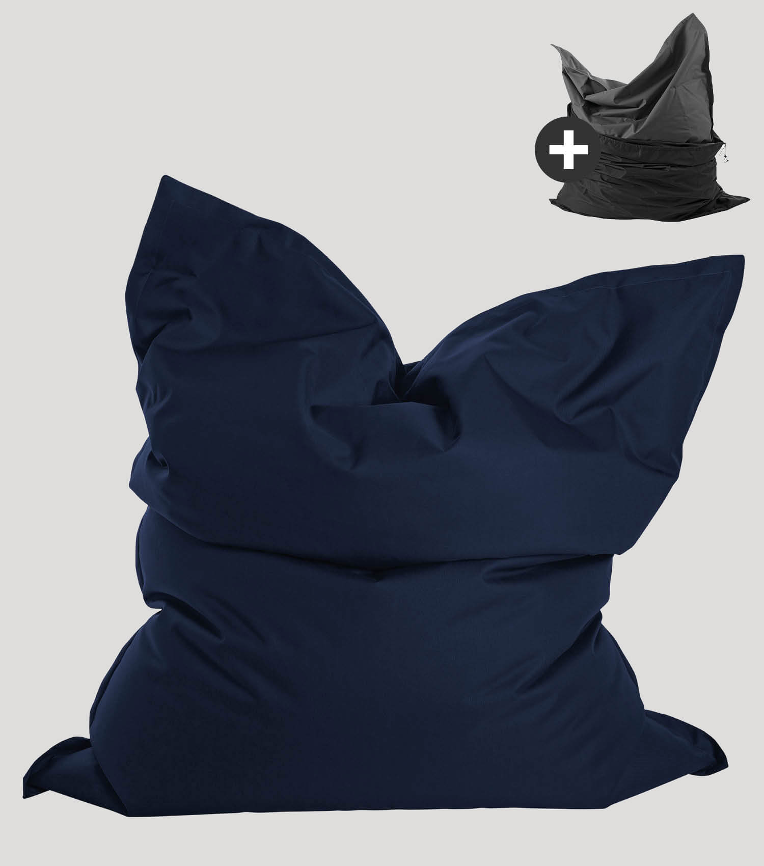 Pouf géant XXL bean bag fauteuil poire géant coussin de sol chaise longue de relaxation