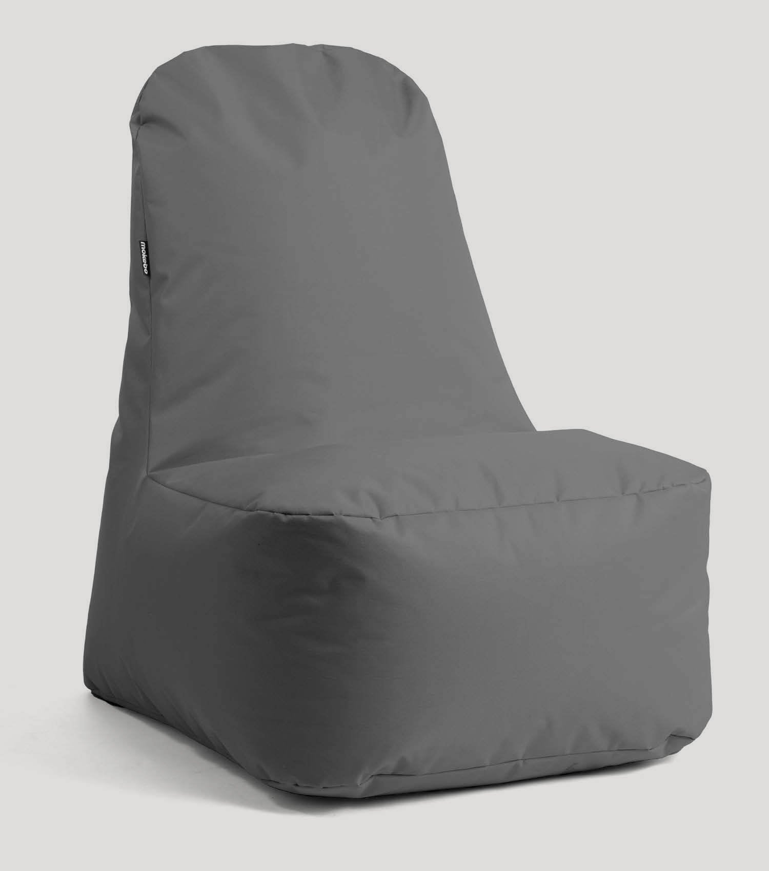 Pouf géant pour enfants et gaming, couleur anthracite