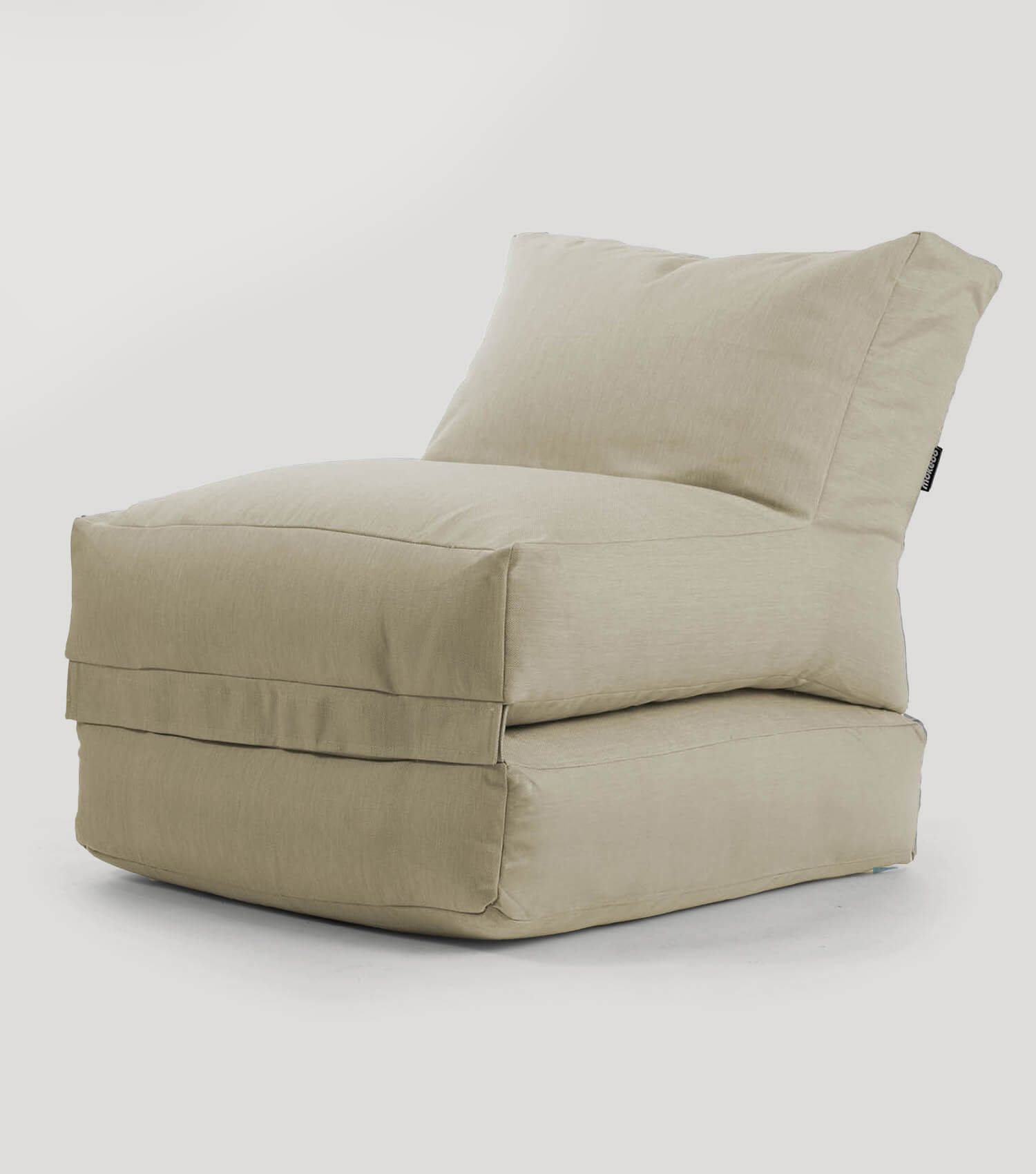 Pouf de sol Bean Bag, coussin de relaxation couleur sable#sku_BB9Talea-076san