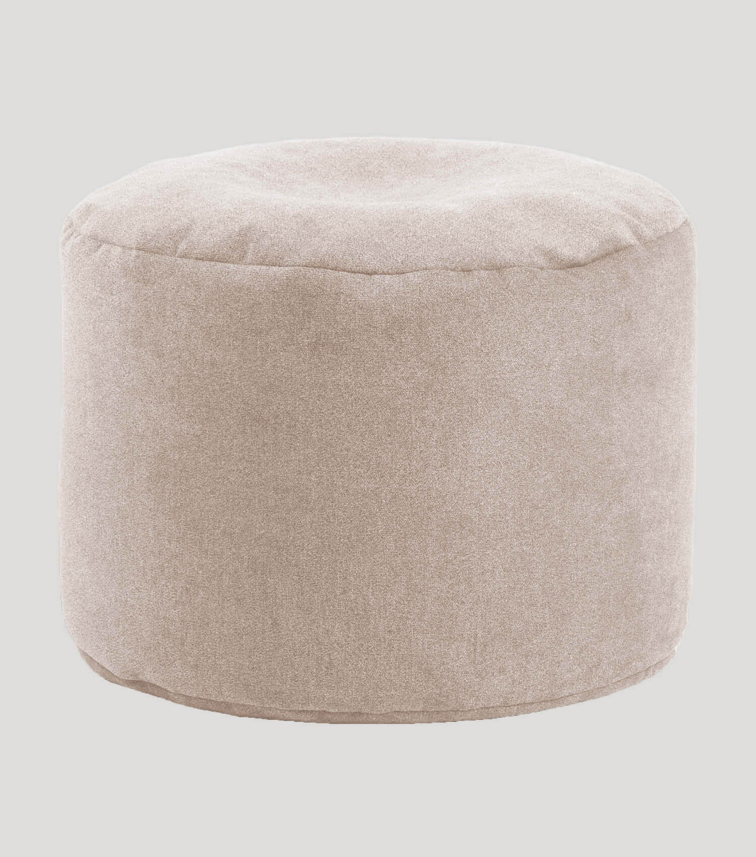 Pouf intérieur tabouret rembourré coussin de sol 'Der Ruhepouf' repose-pieds rond#sku_PF1ind-Alfa071beig#sku_PF1mini-Alfa-071beig