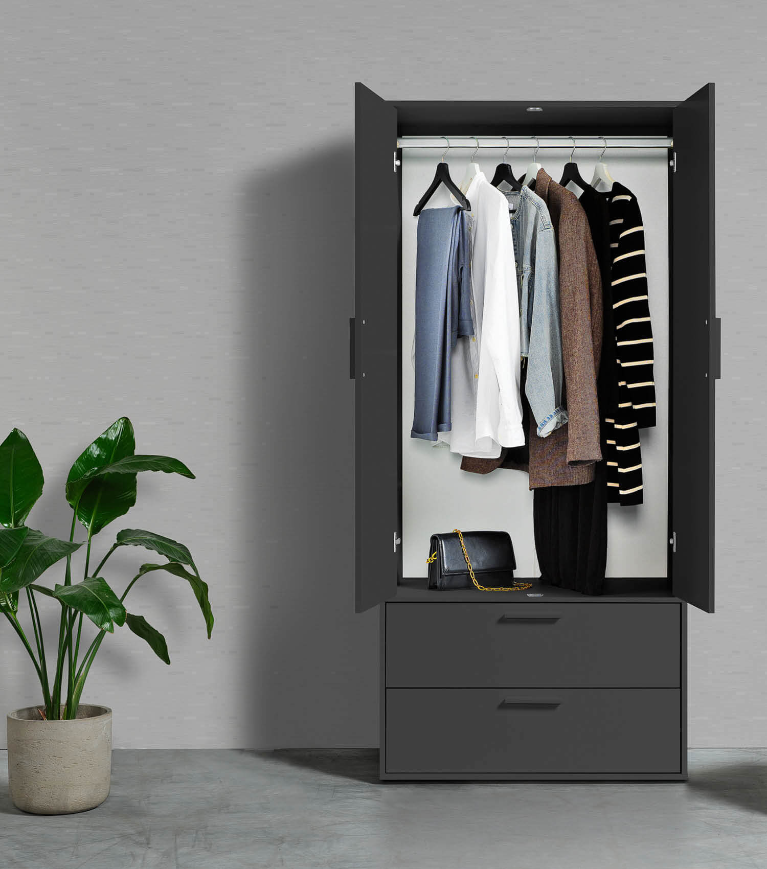 Armoire enfant pour chambre à coucher, style contemporain