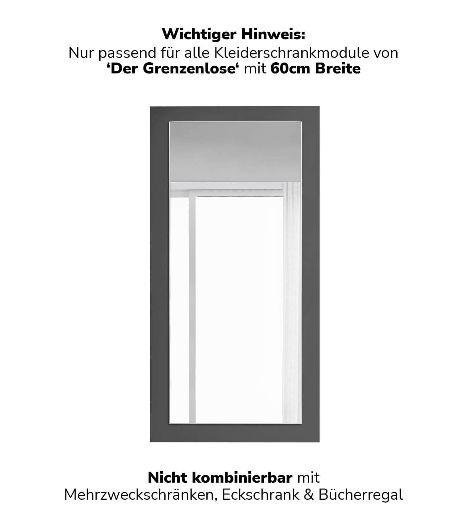 Armoire avec porte miroir, portes miroir, armoire miroir, armoire