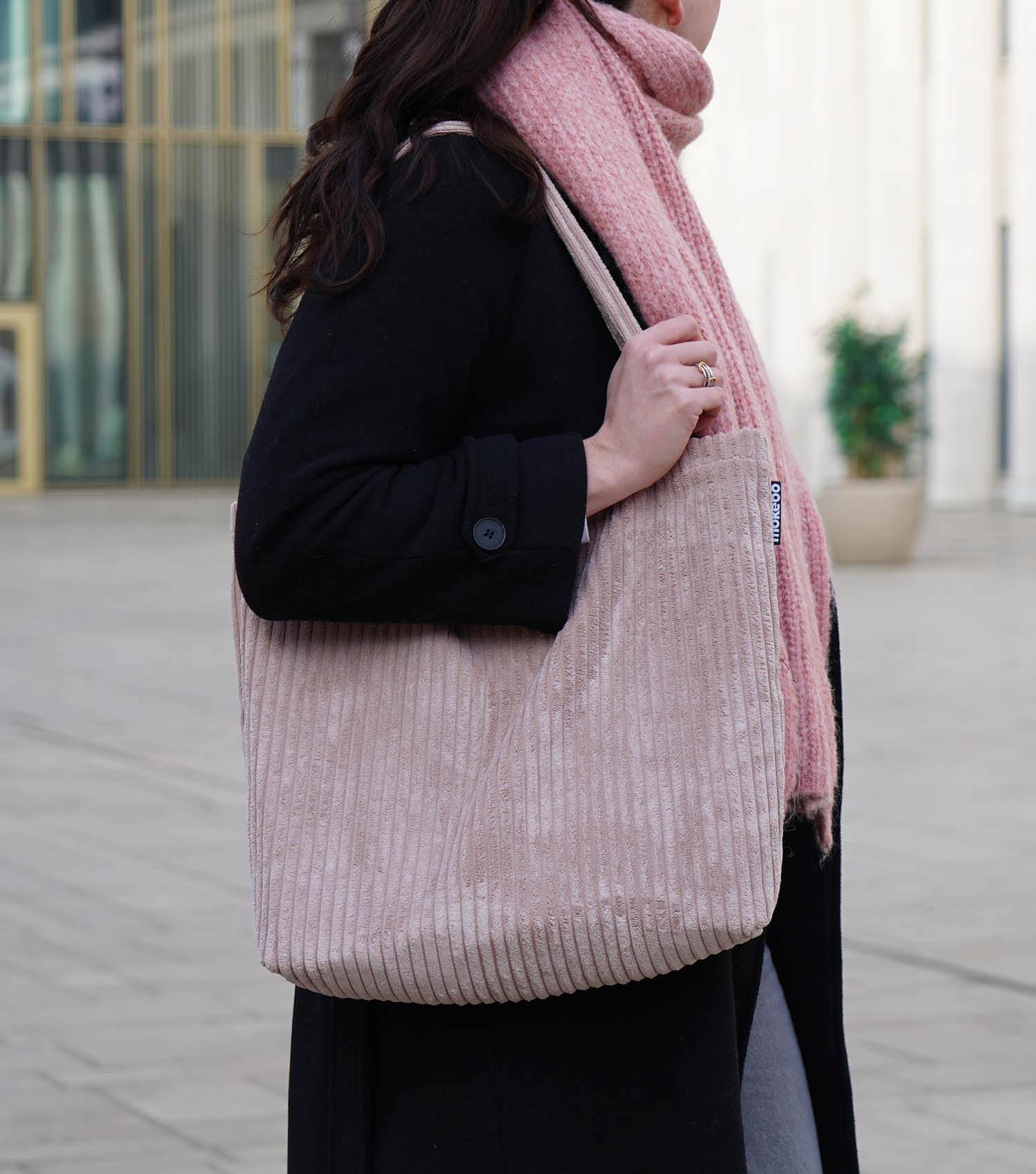 Sac Cord Shopper Tote Bag sac à bandoulière sac de courses sac