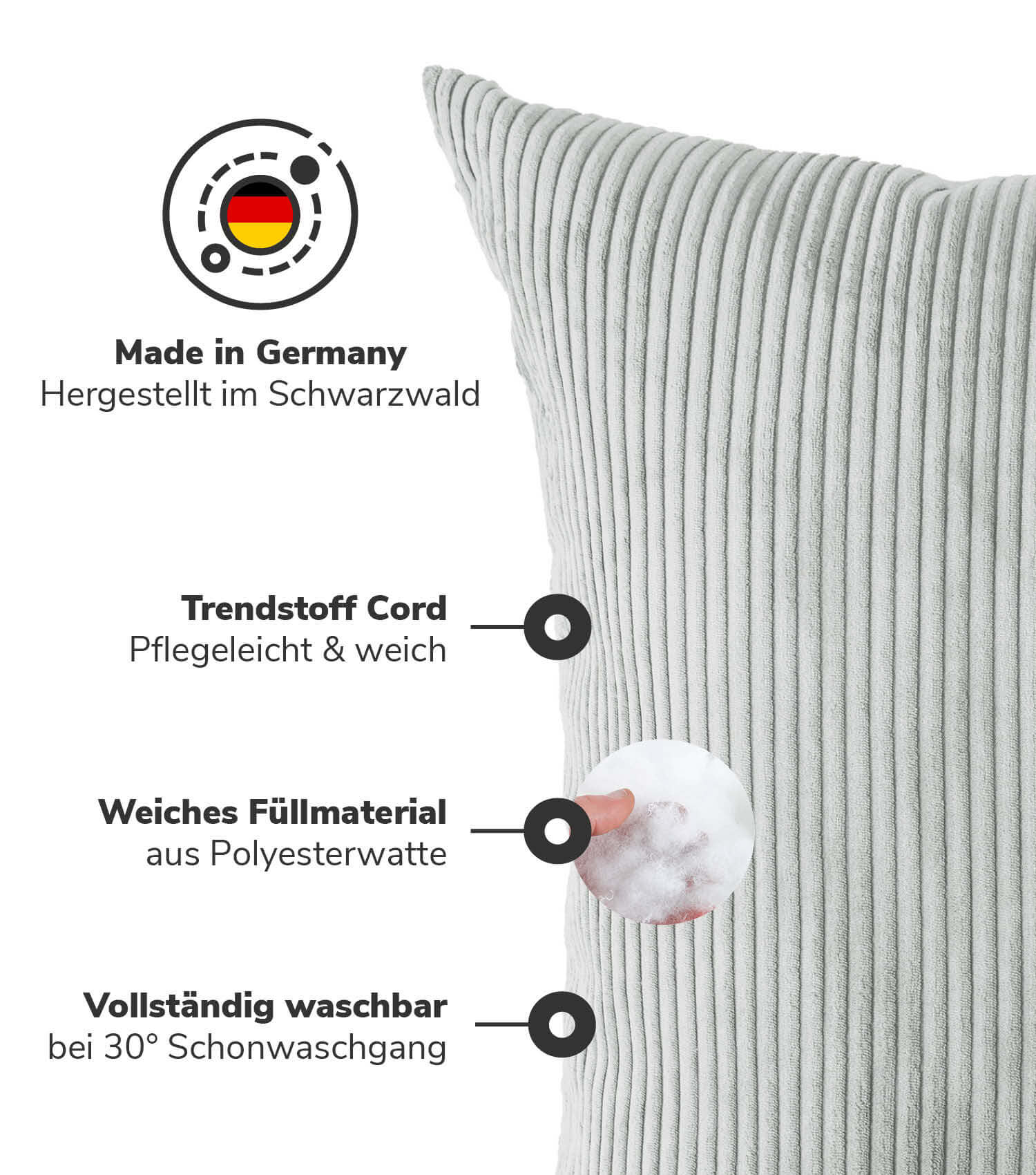 XXL coussin jumbo géant coussin dossier coussin canapé coussin de détente
